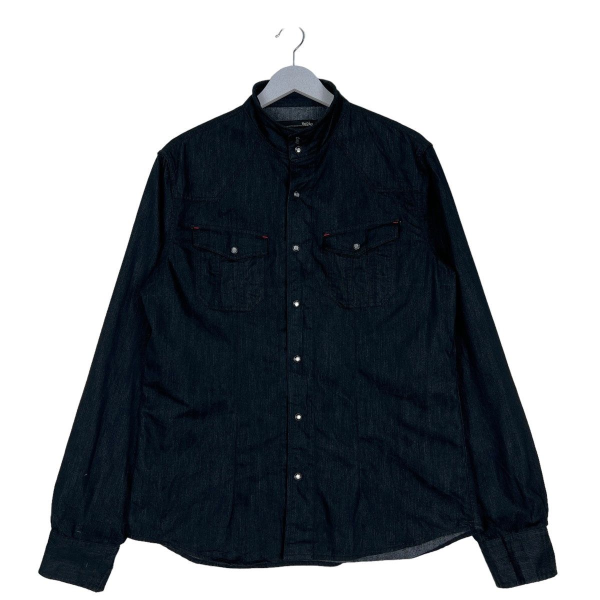 Mossimo 🔥 BLACK MOSSIMO SHIRT JACKET Size US M / EU 48-50 / 2 - 1 Thumbnail