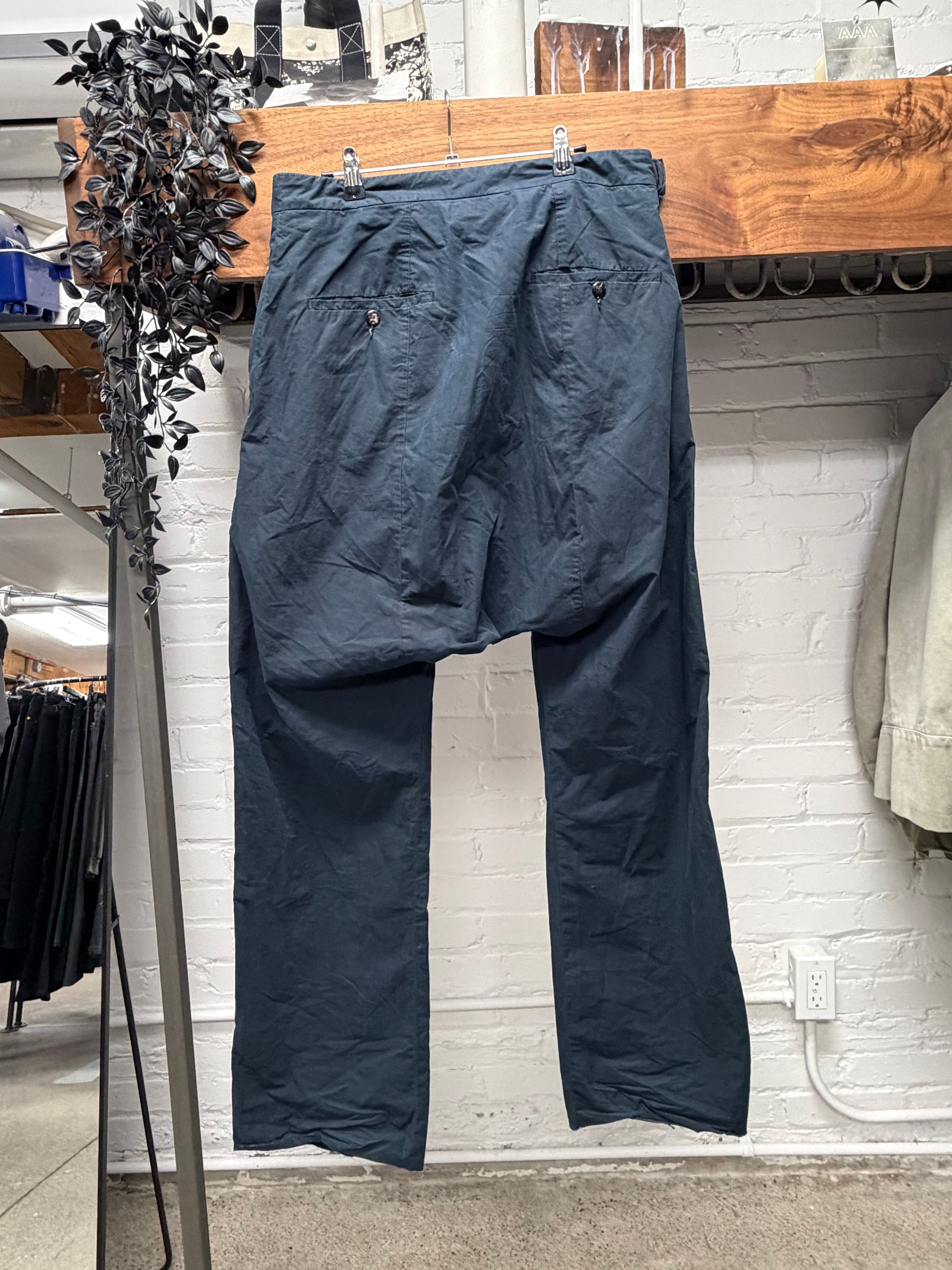 Rick Owens Rick Owens ‘Memphis’ O&M era Lightweight Wide Cut Pants Size US 32 / EU 48 - 3 Thumbnail