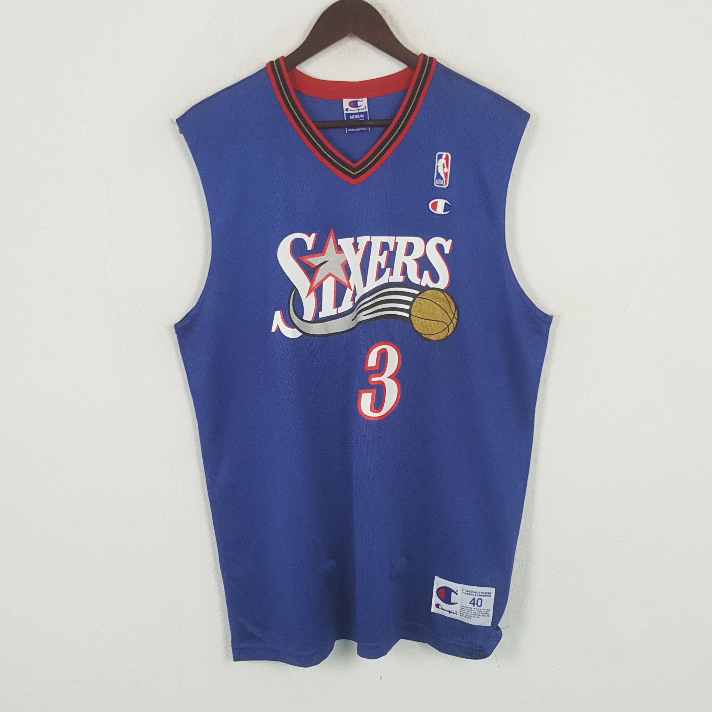 MLB Champion x MLB Sixers Iverson 3 Baseball Tank Jersey Shirt Size US L / EU 52-54 / 3 - 1 Thumbnail