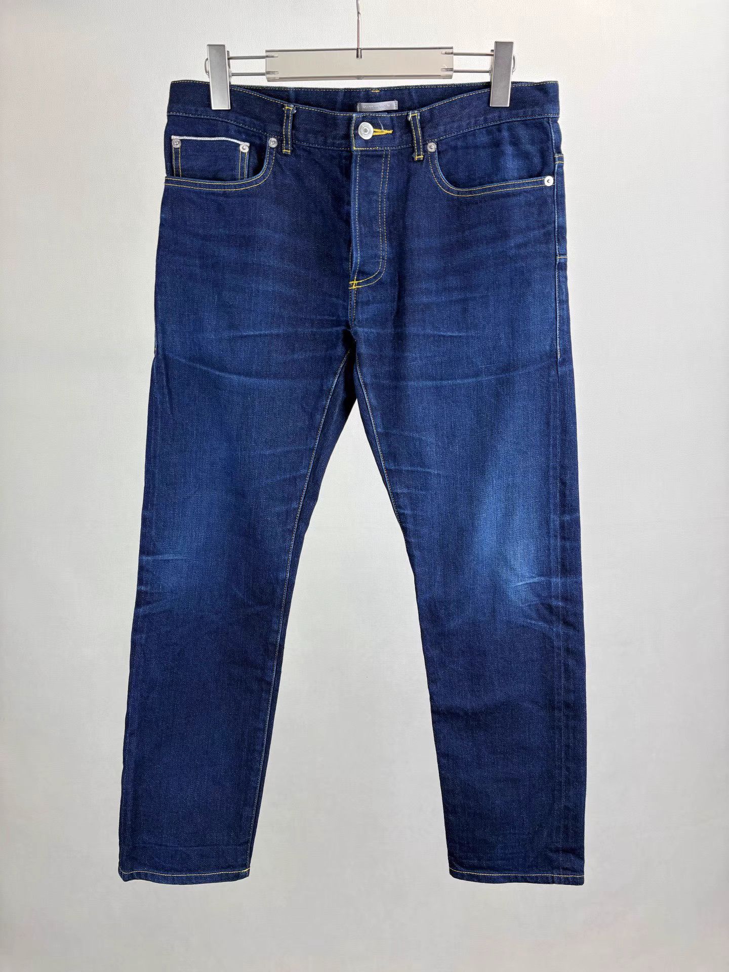 Dior DIOR Embroidered Slogan Jeans K1 Size US 31 - 1 Thumbnail