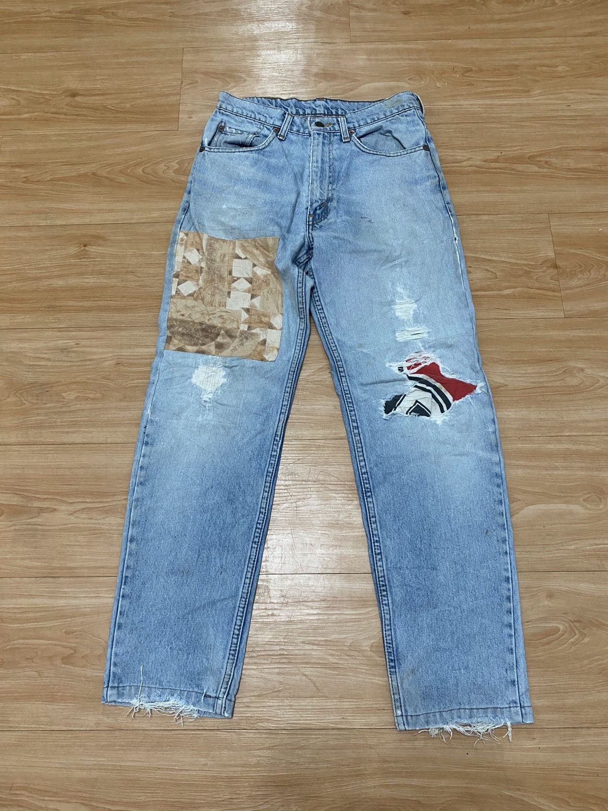 Levi's × Levi's Vintage Clothing × Vintage Vintage levis 359 regular fit distressed denim Size US 28 / EU 44 - 1 Thumbnail