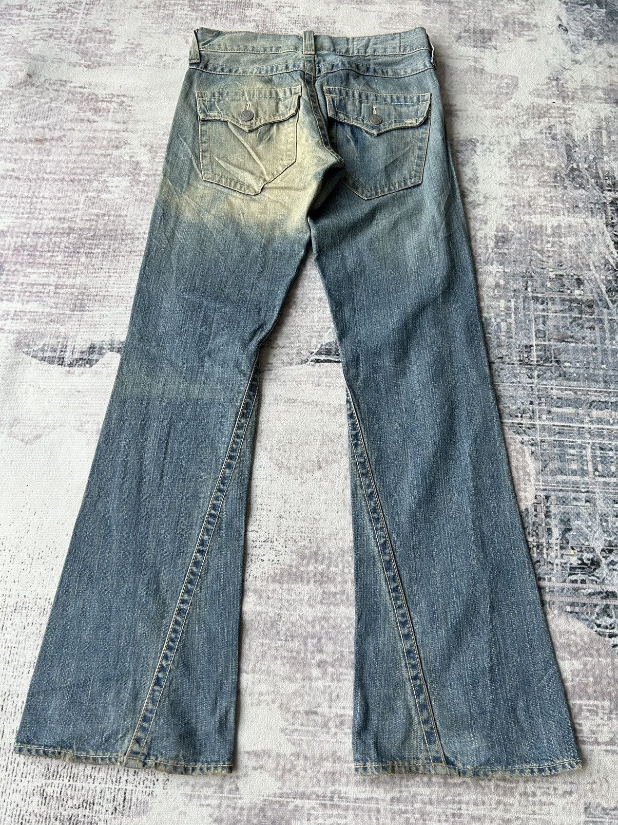 If Six Was Nine Super Flared Denim Design By Rush Hour Size US 32 / EU 48 - 2 Thumbnail