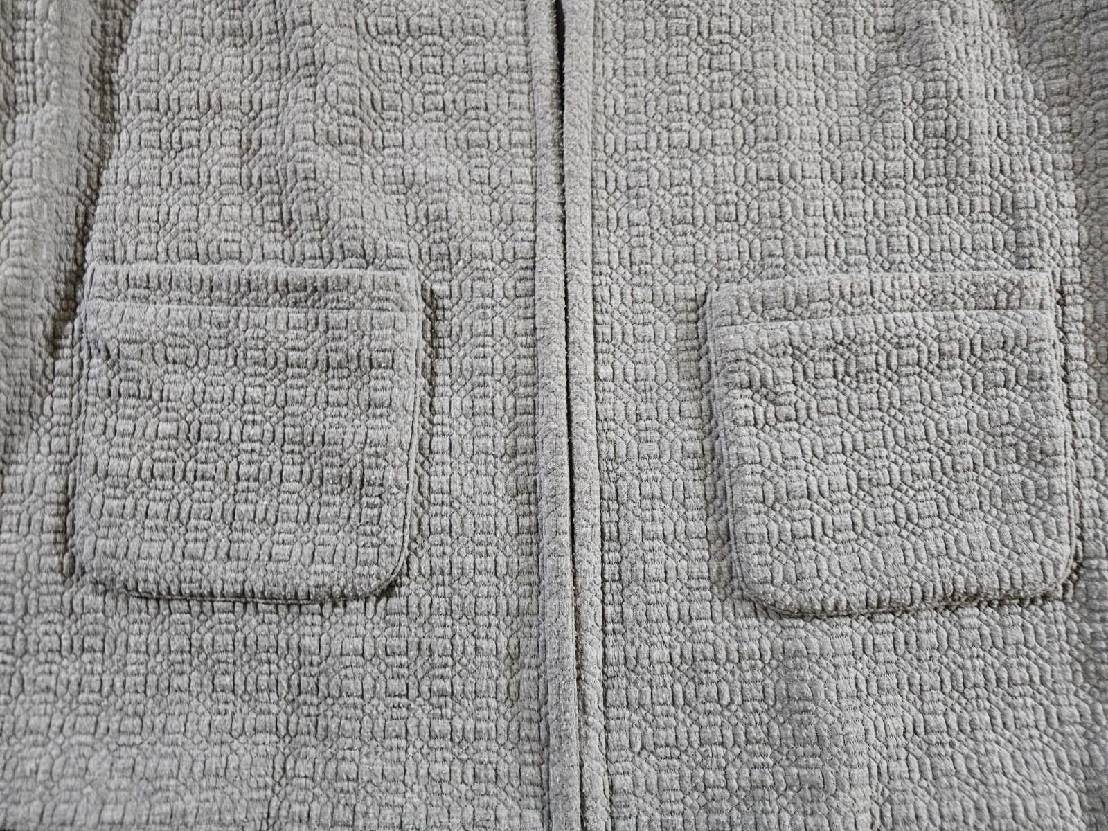 Designer Roz & Ali full zip sweater gray 2X Size XXL / US 16-18 / IT 52-54 - 2 Thumbnail
