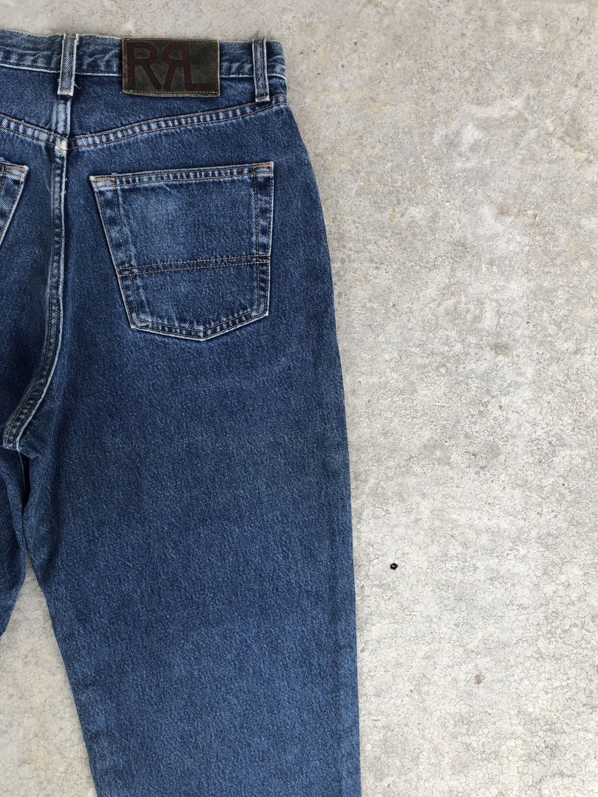 RRL Ralph Lauren Vintage RRL Ralph Lauren Baggy Jeans Distressed Size US 30 / EU 46 - 10 Thumbnail