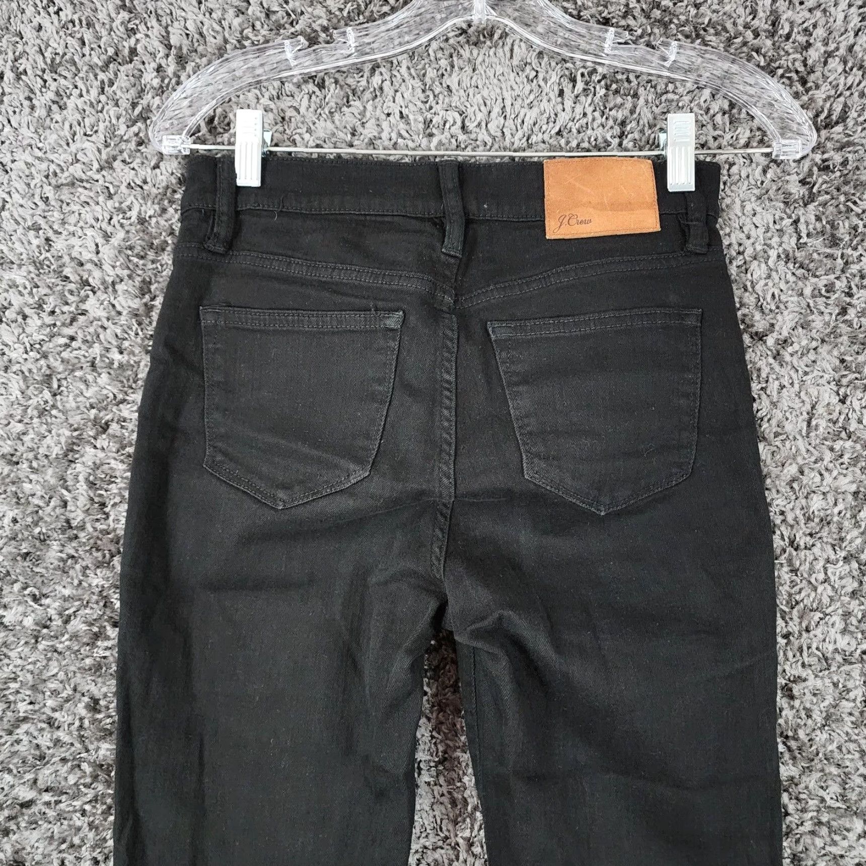 J.Crew J.CREW Lookout High Rise Skinny Jeans Women Size 27 Black Size 27" / US 4 / IT 40 - 7 Thumbnail