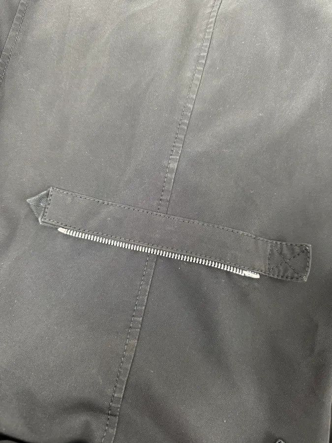 Prada 2000s Prada Black Nylon Multi-Pocket Classy Trench Coat Size US M / EU 48-50 / 2 - 12 Thumbnail