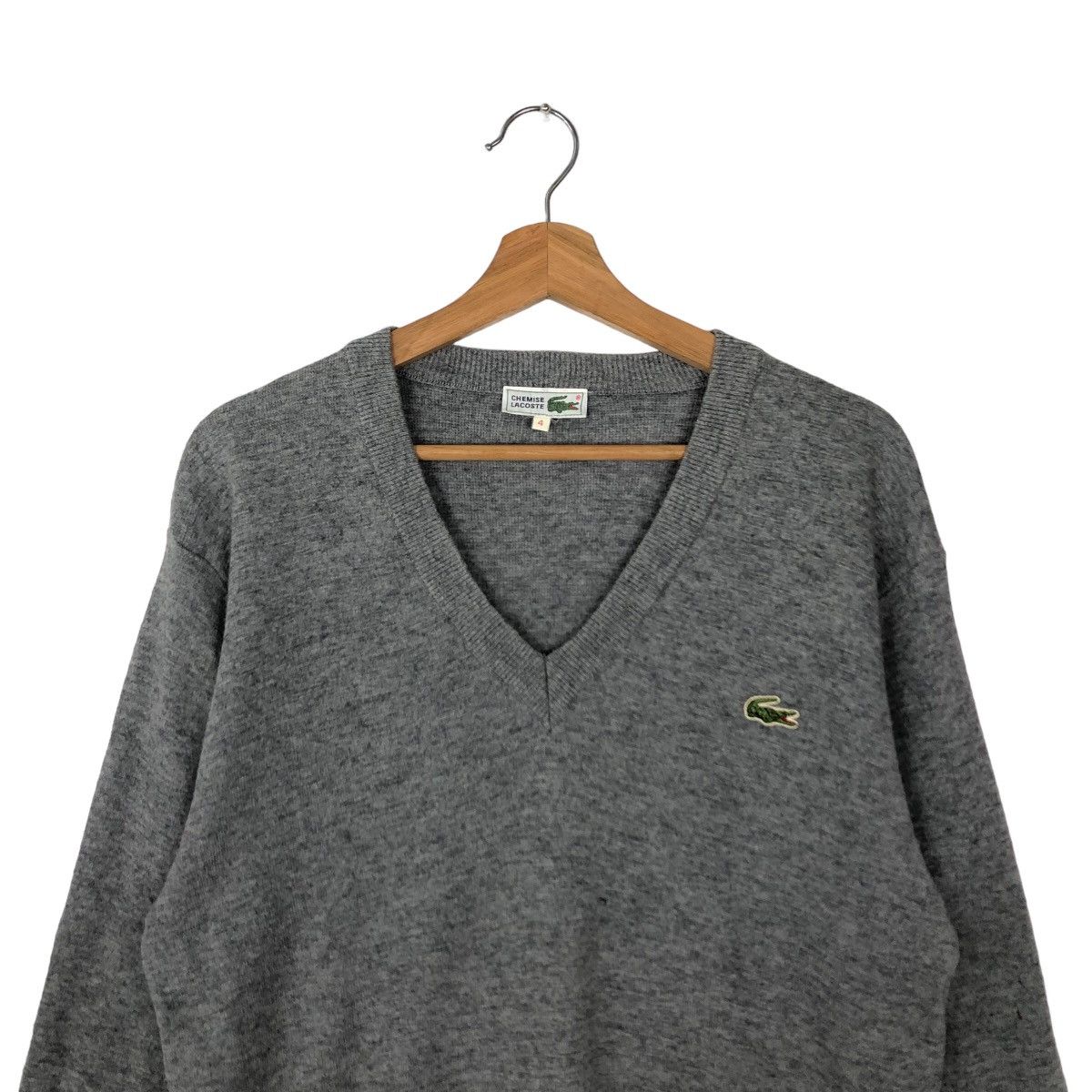 Japanese Brand 🔥VINTAGE SWEATSHIRT CHEMISE LACOSTE JAPAN MADE Size US M / EU 48-50 / 2 - 2 Thumbnail