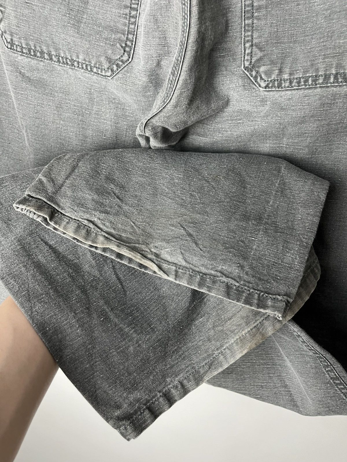 Diesel RARE Vintage 2000’s Diesel Cotton-Linen Jeans Size US 33 - 9 Thumbnail
