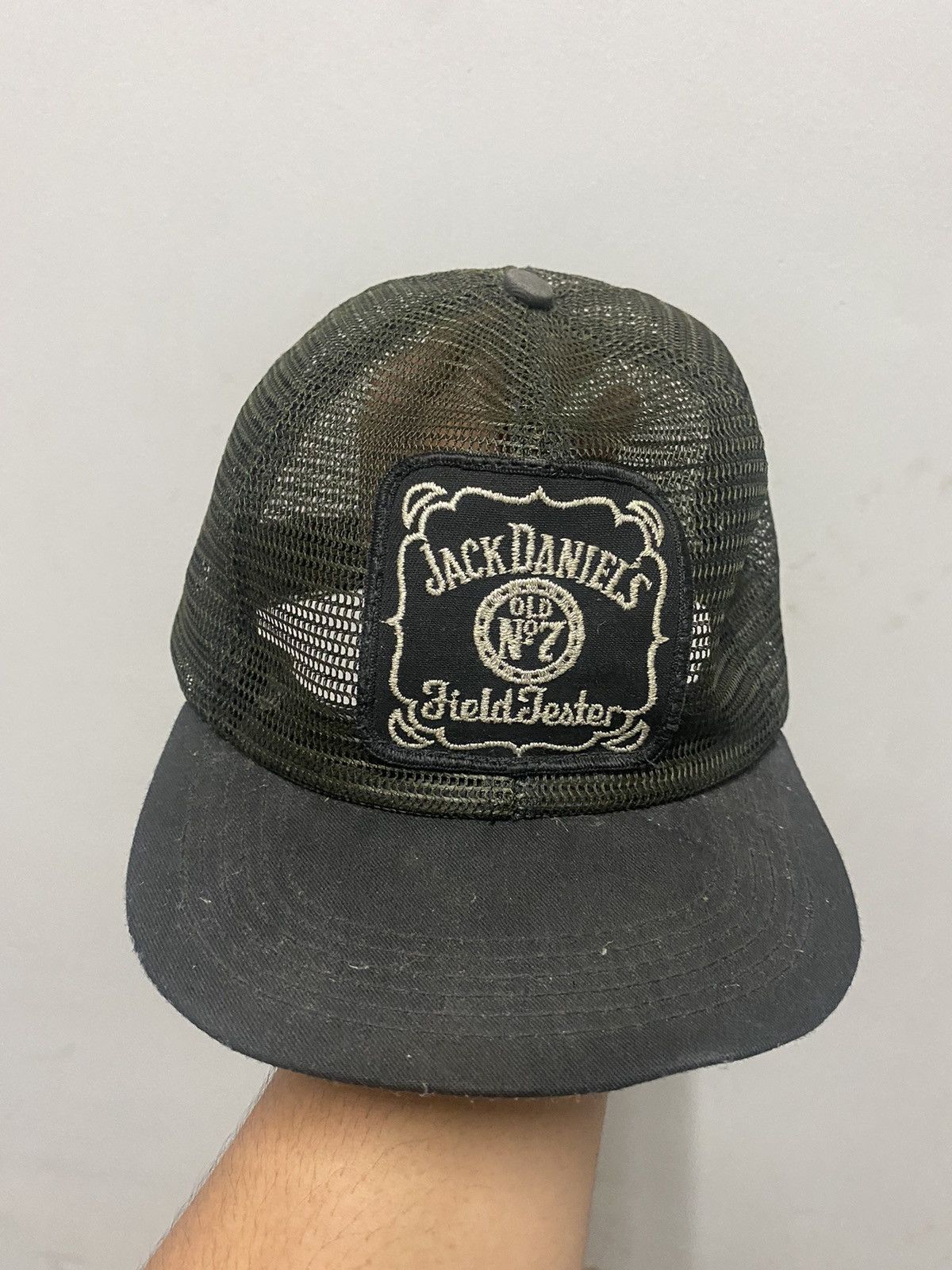 Vintage Vintage Full Mesh Trucker Jack Daniels Body Swingster 1980s Size ONE SIZE - 1 Thumbnail