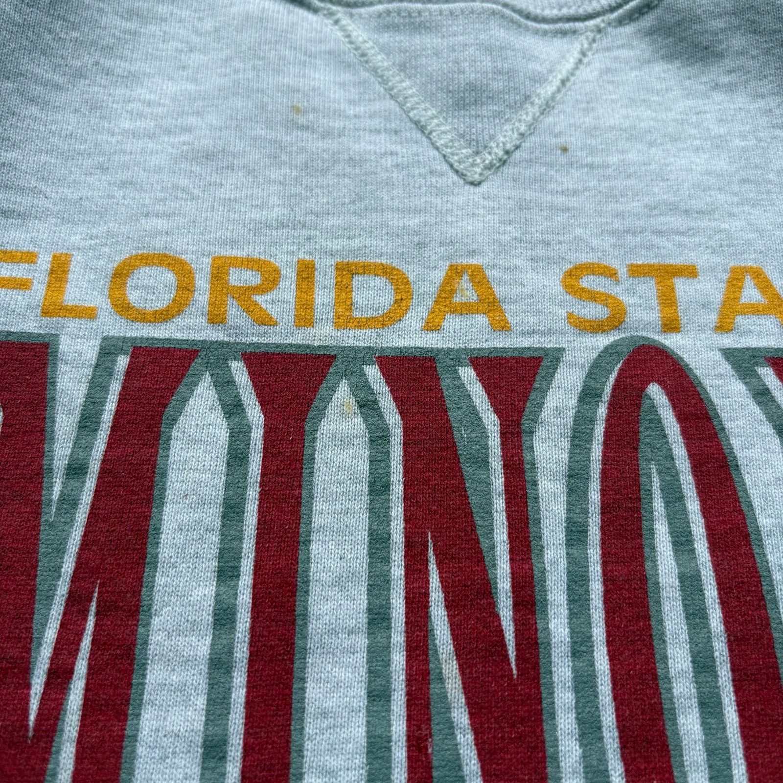 NCAA Crazy Vintage 90s Florida State Seminoles Sweatshirt XL Size US XL / EU 56 / 4 - 3 Thumbnail