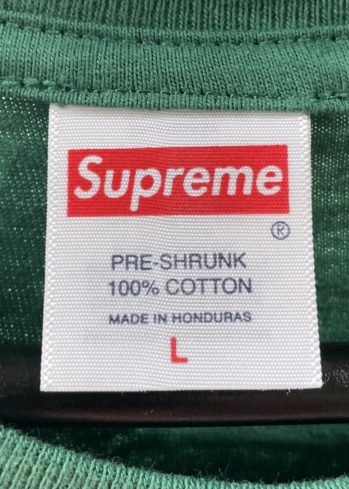 Supreme Supreme Beef Tee Light Pine Size US L / EU 52-54 / 3 - 3 Thumbnail