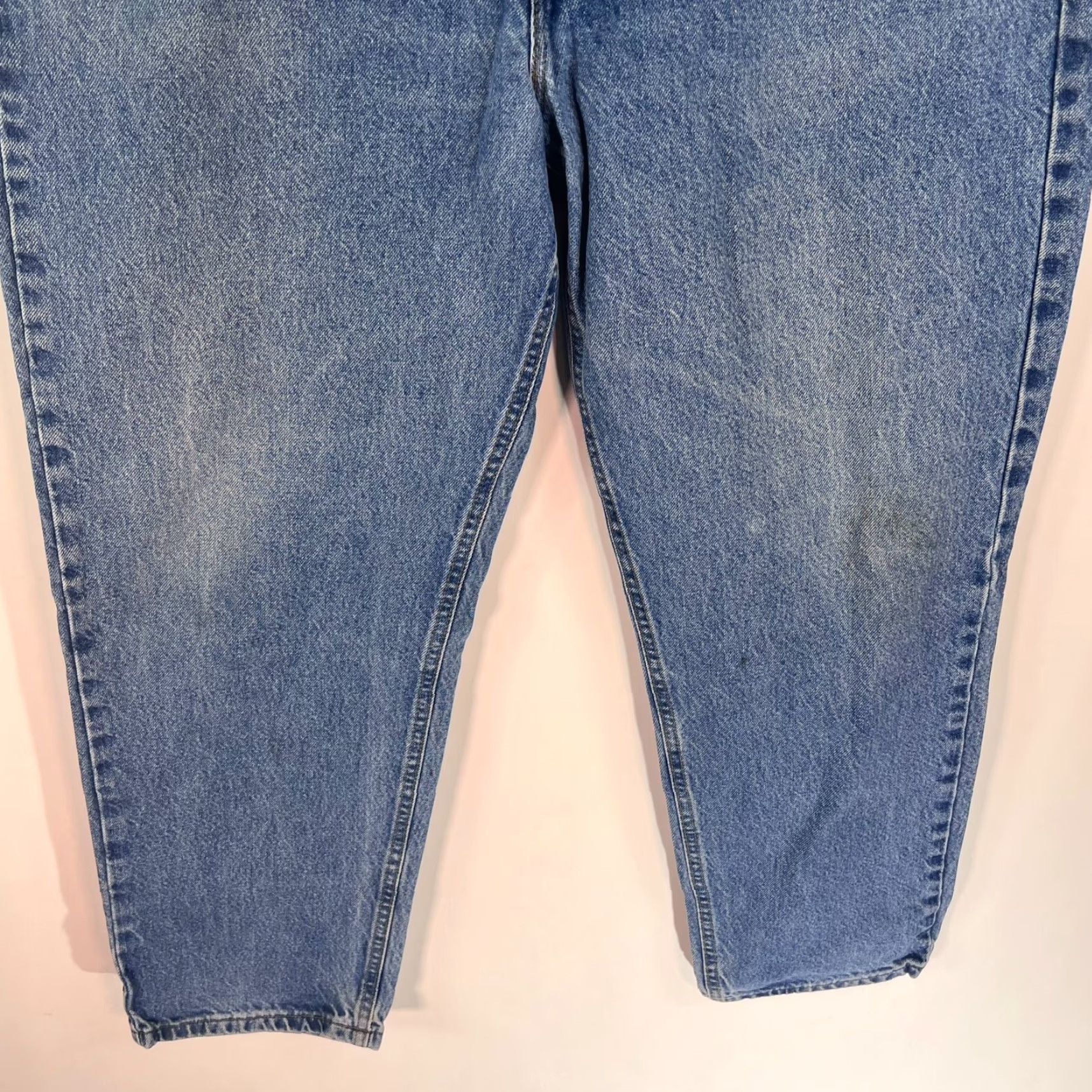 Carhartt VINTAGE Carhartt Pants Mens 40 Blue Relaxed Fit Dungaree Work Wear Outdoor 40x30 Size US 40 / EU 56 - 4 Thumbnail