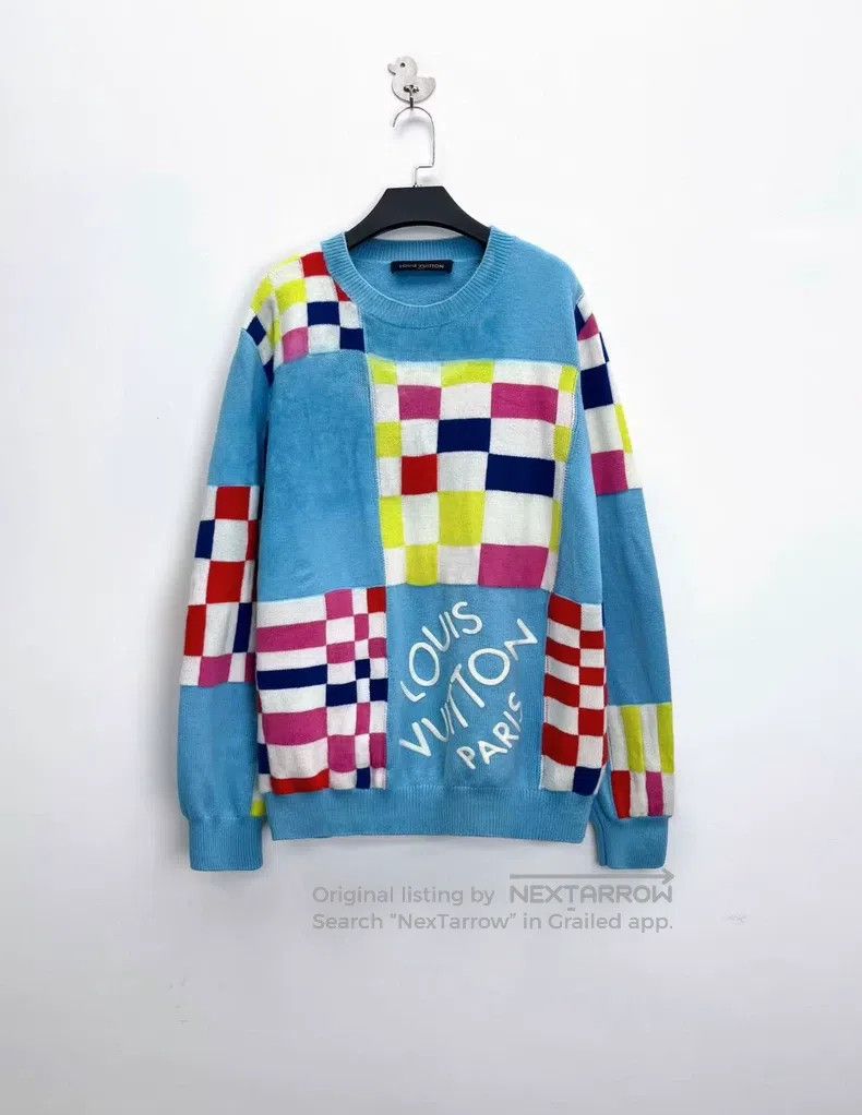 Louis Vuitton Louis Vuitton Checkerboard block embroidered monogram logo Size US XXL / EU 58 / 5 - 1 Thumbnail