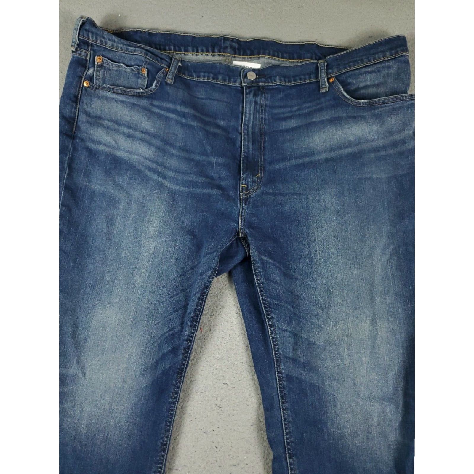 Levi's Levis Mens Blue 48x27 Athletic Fit Straight Leg Denim Jeans Pants Size US 32 / EU 48 - 2 Thumbnail