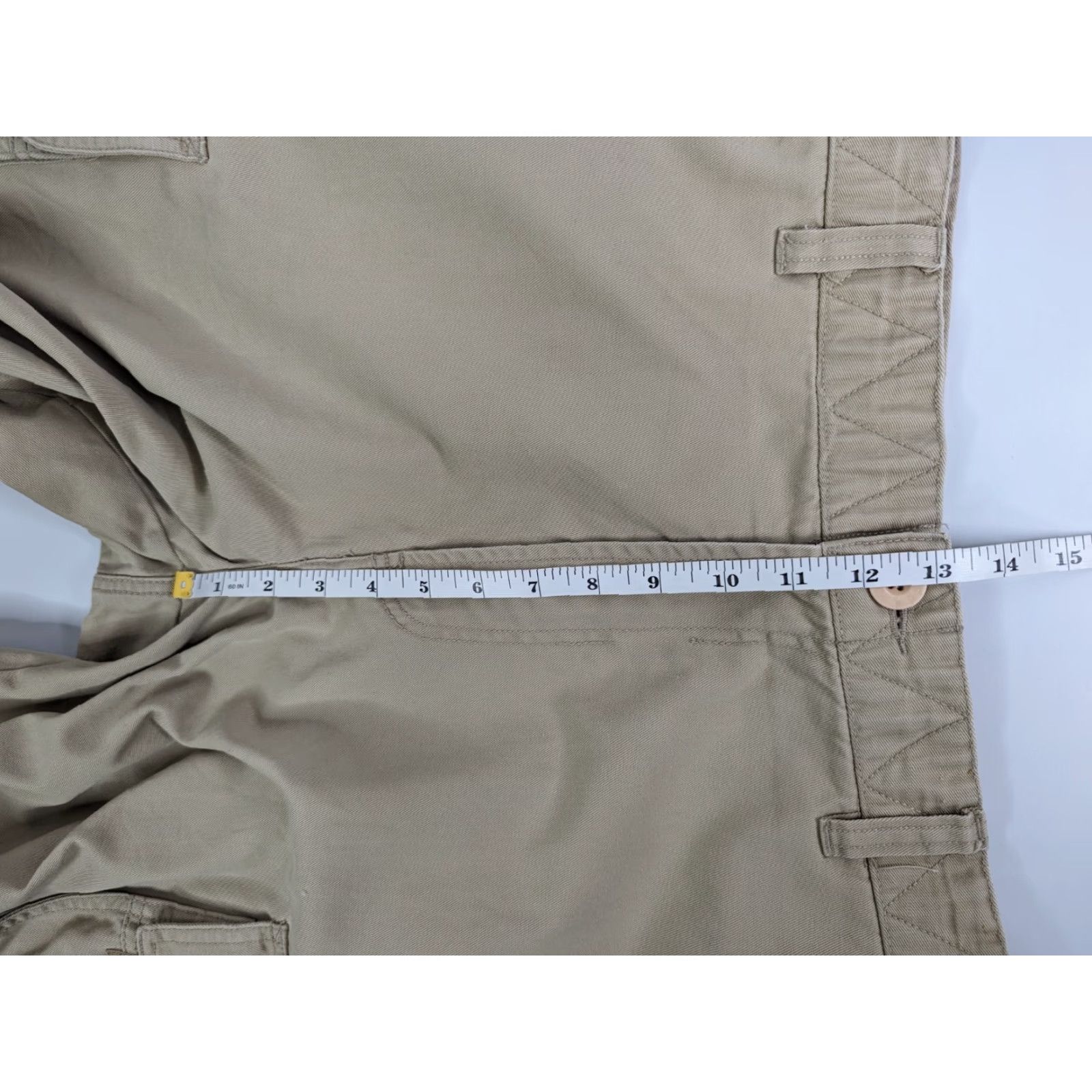 Vintage VINTAGE Mudd Khaki Cargo Shorts Beige Men's 34 Baggy 100% Cotton Y2K Beige Cargo Shorts Mens 34 Cotton Baggy Vintage Y2K Size US 34 / EU 50 - 7 Thumbnail