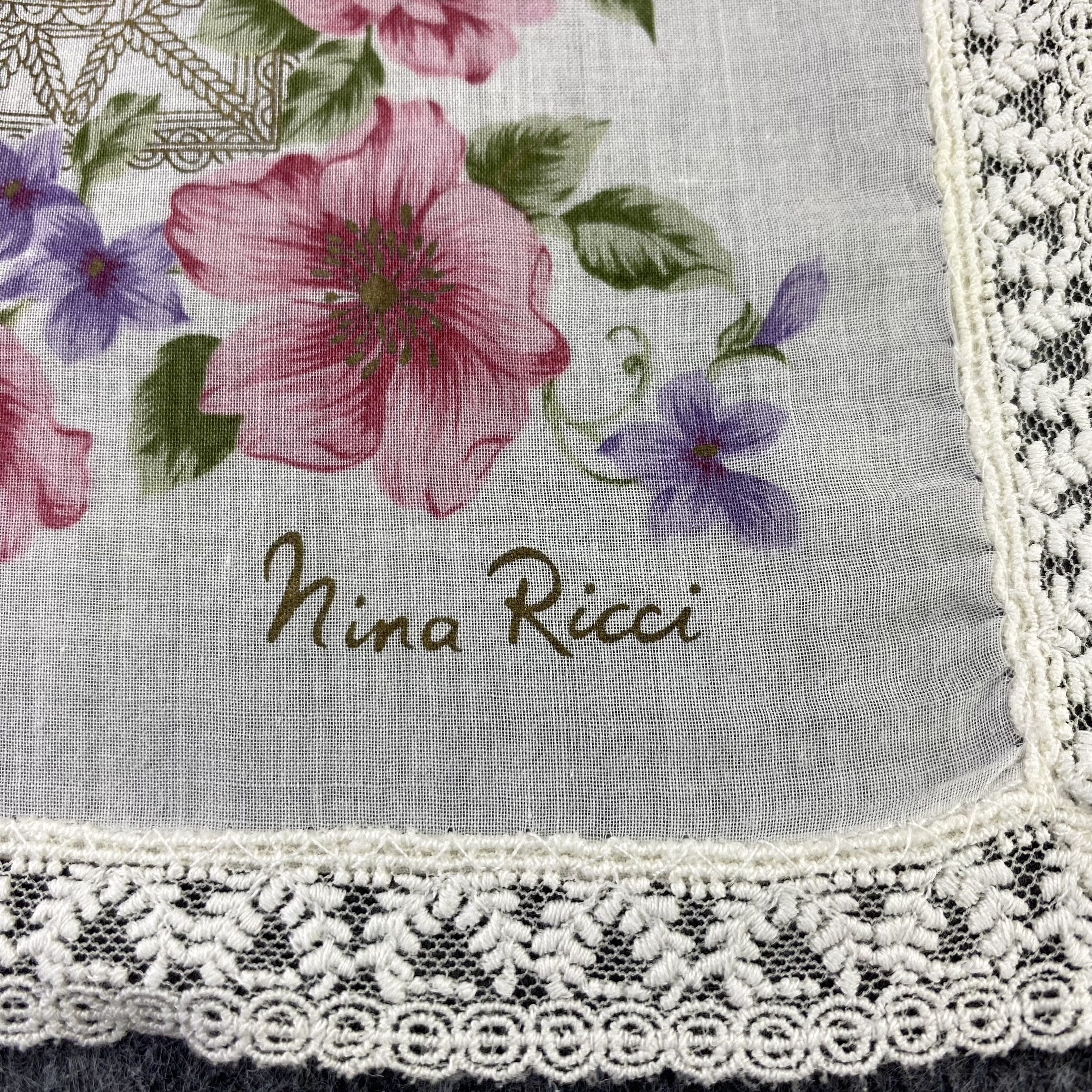 Nina Ricci Nina Ricci Handkerchief / Bandana / Neckerchief -B715 Size ONE SIZE - 5 Thumbnail