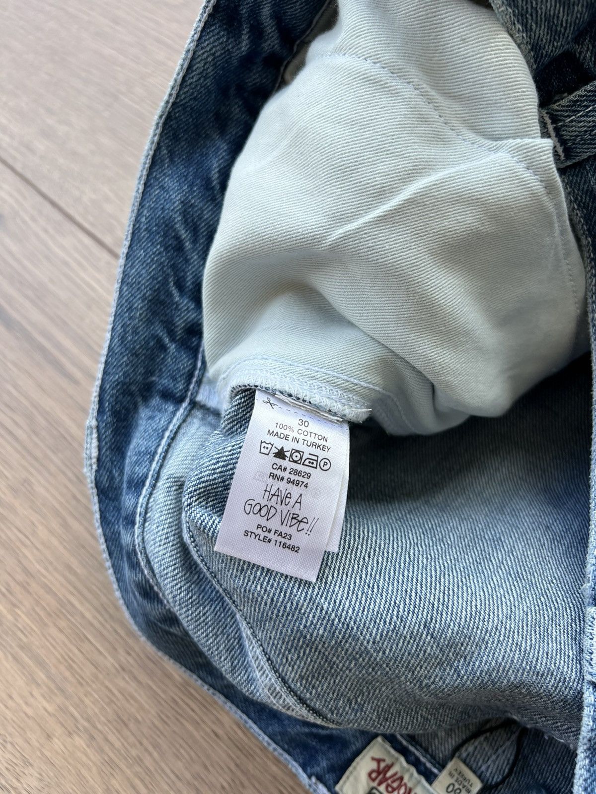 Stussy Stussy Denim Double Knee Work Pant 30 Size US 30 / EU 46 - 13 Thumbnail