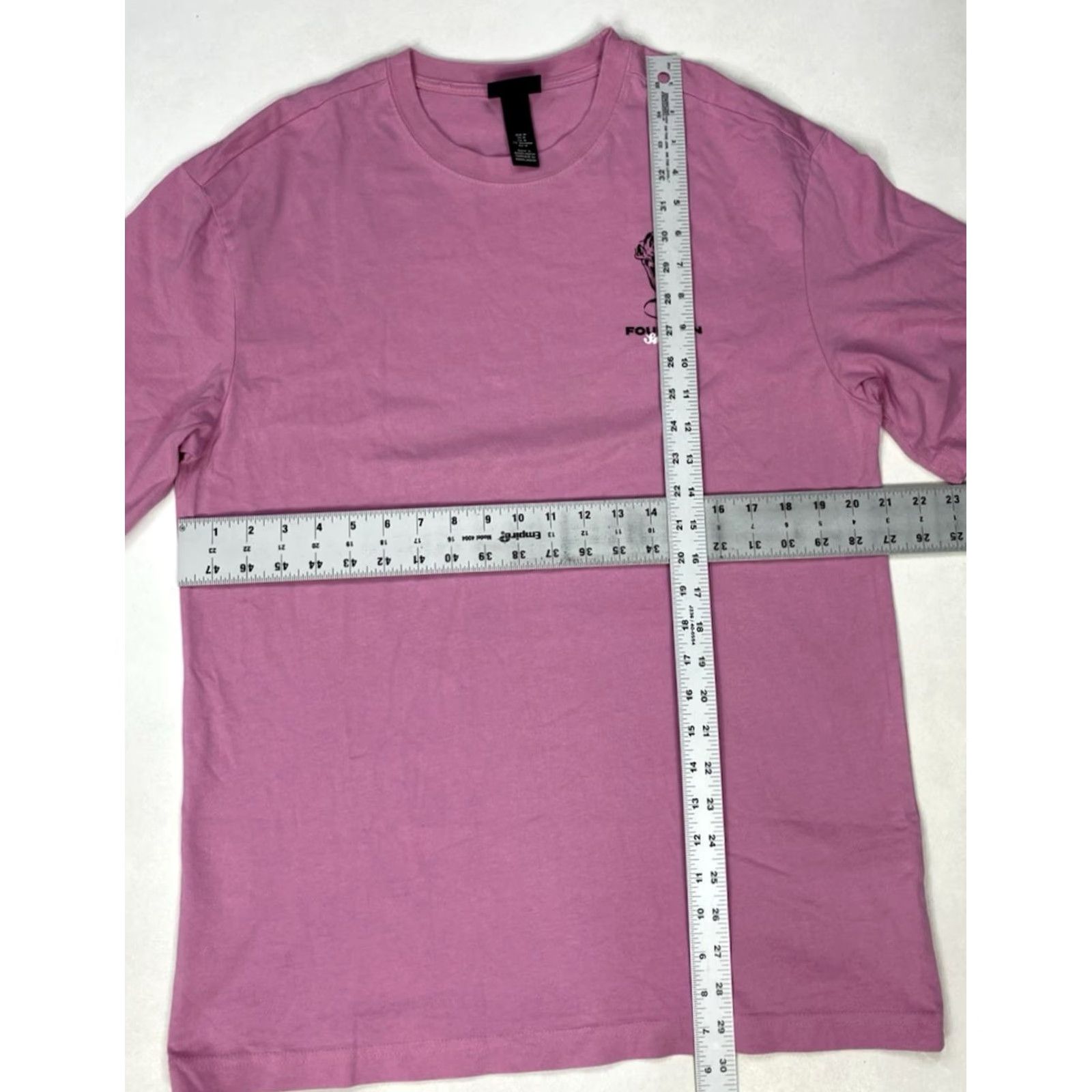 H&M VINTAGE H&M Best Ice Cream In Town Fountain Service Graphic T-shirt Men Medium Pink Size US M / EU 48-50 / 2 - 6 Thumbnail