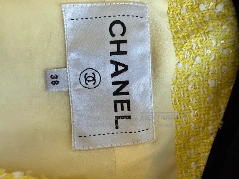 Chanel Chanel 19s beach series chick yellow sequin short-sleeved Size XS / US 0-2 / IT 36-38 - 5 Thumbnail