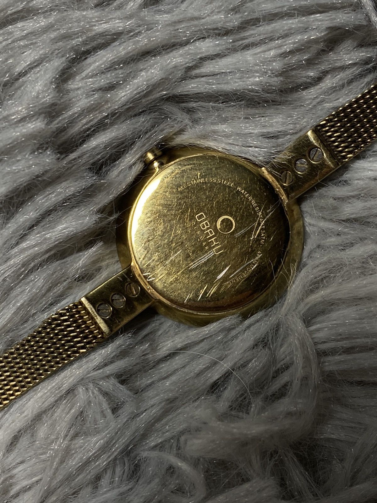 Japanese Brand Elegant Gold-Plated Obaku Watch - Japanese Brand Size ONE SIZE - 16 Thumbnail