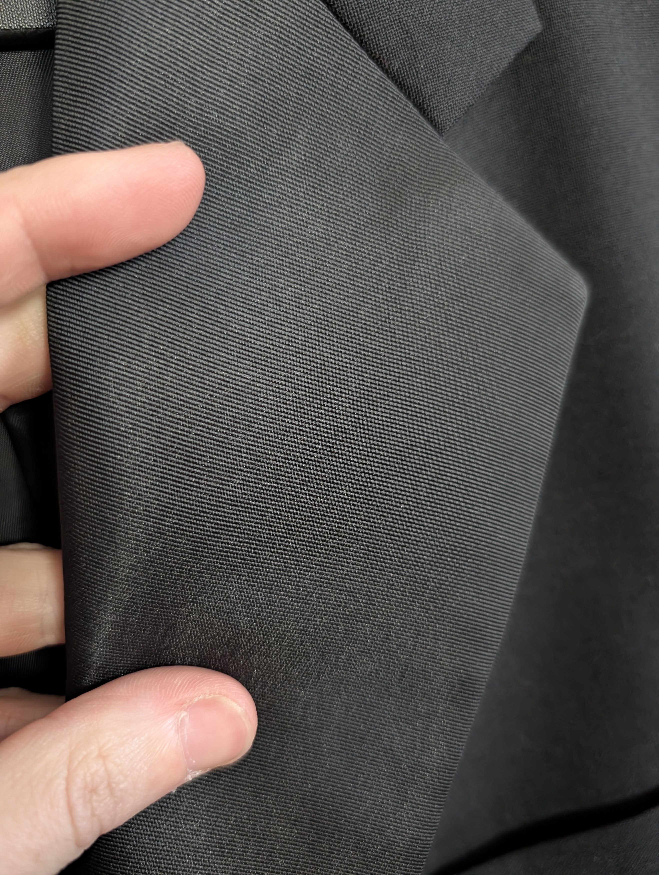 Polo Ralph Lauren Polo VTG MiUSA Black Satin Lapel Tuxedo Jacket 46R Size 46R - 3 Thumbnail