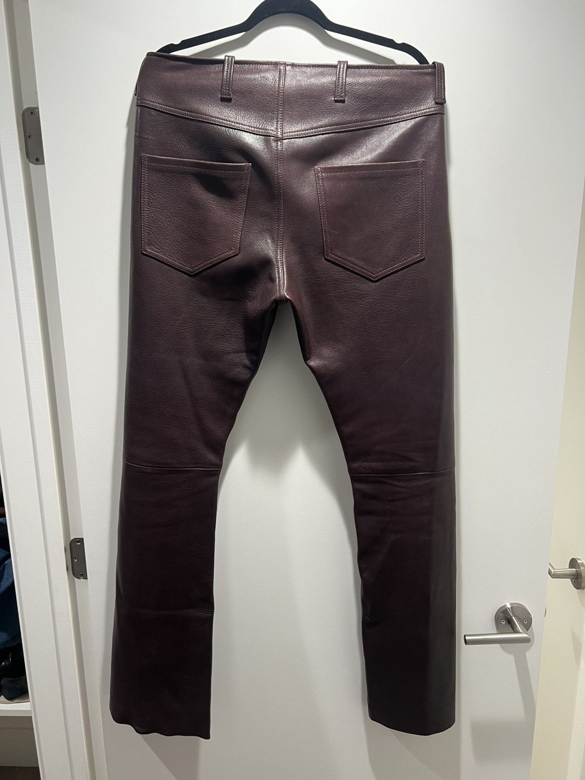 Enfants Riches Deprimes ERD GERMAN ENGINEERING LEATHER PANT Size US 32 / EU 48 - 5 Thumbnail