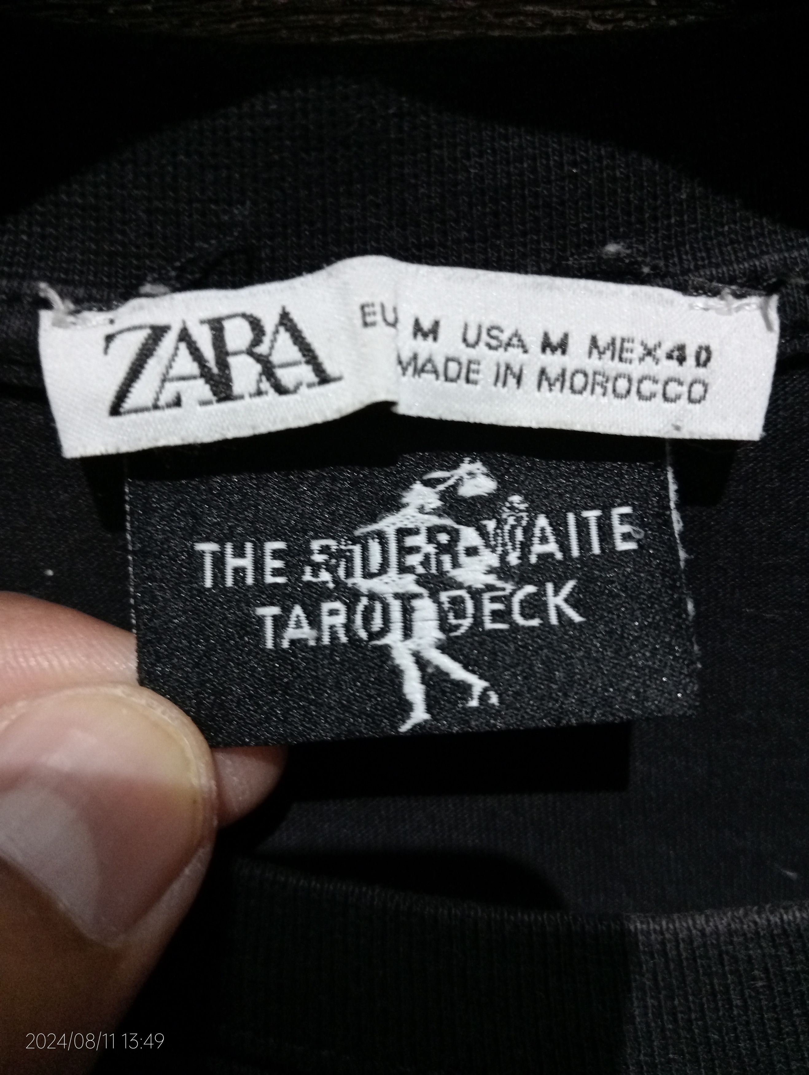 Zara The Rider Waite-Tarot Deck Zara Tee Size US M / EU 48-50 / 2 - 4 Thumbnail