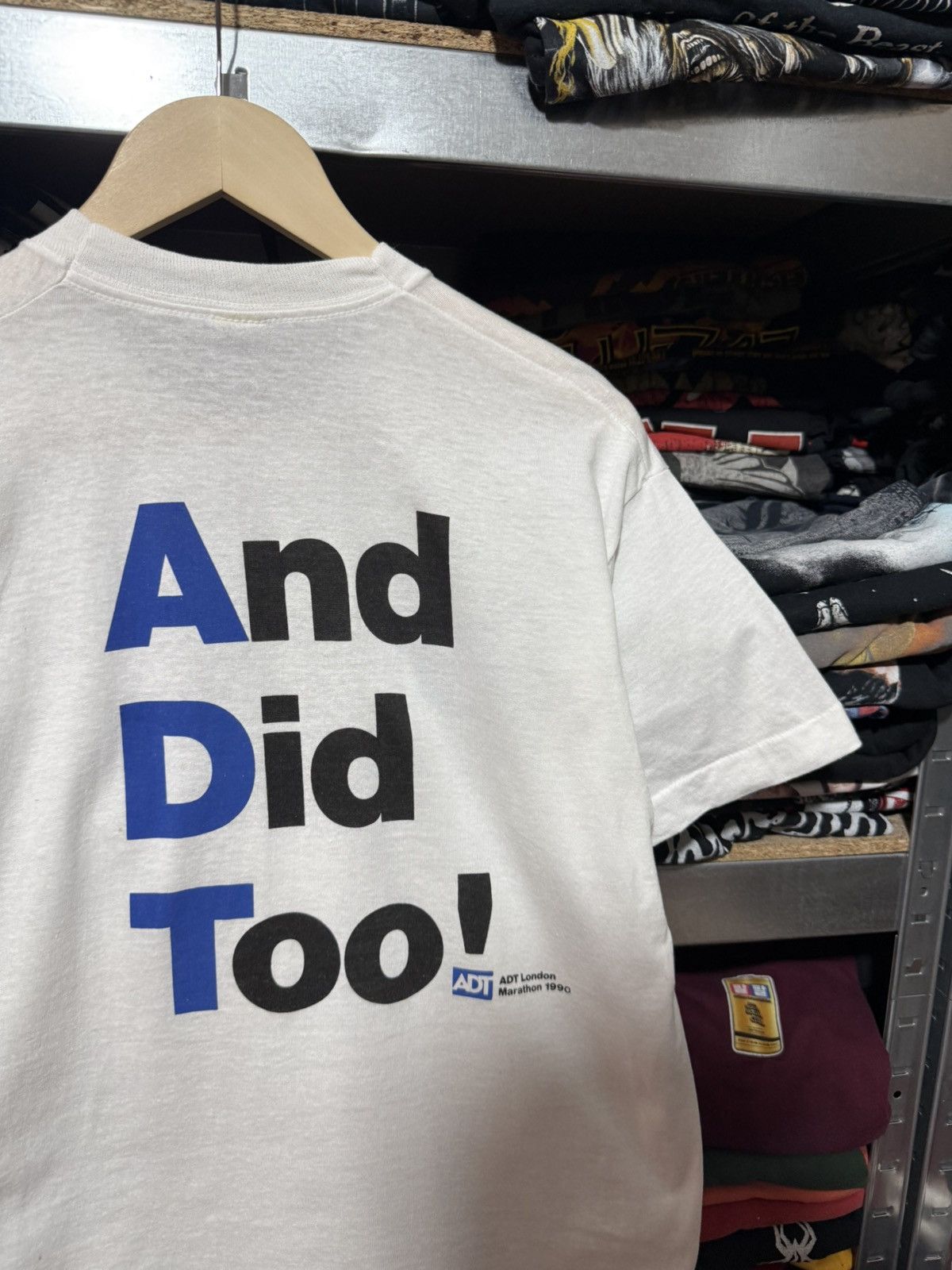 Vintage Vintage 1990 London Marathon A Day To Remember T-Shirt Size US L / EU 52-54 / 3 - 4 Thumbnail