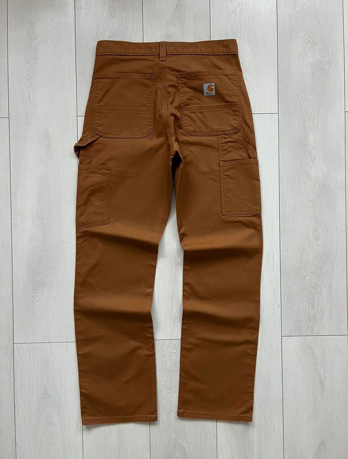 Carhartt Carhartt carpenter duck utility work pant vintage baggy -L Size US 31 - 1 Thumbnail