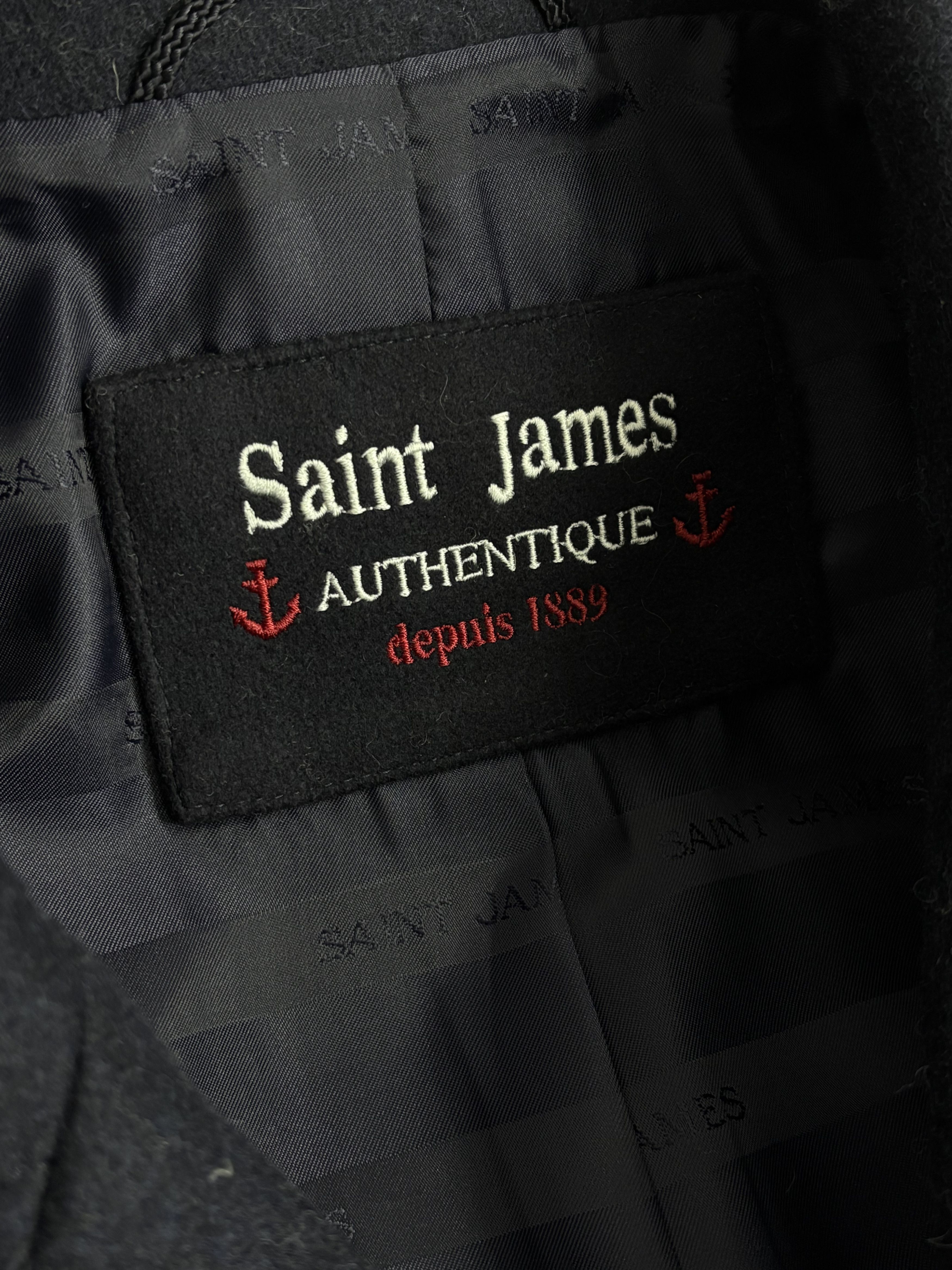 Saint James Saint James Galion Marine Officer Peacoat Double Breasted Size US S / EU 44-46 / 1 - 17 Thumbnail
