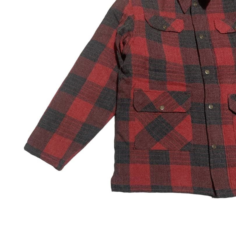 Route 66 Vintage 80s Route 66 Club Wool Plaid Jacket Size US L / EU 52-54 / 3 - 2 Thumbnail
