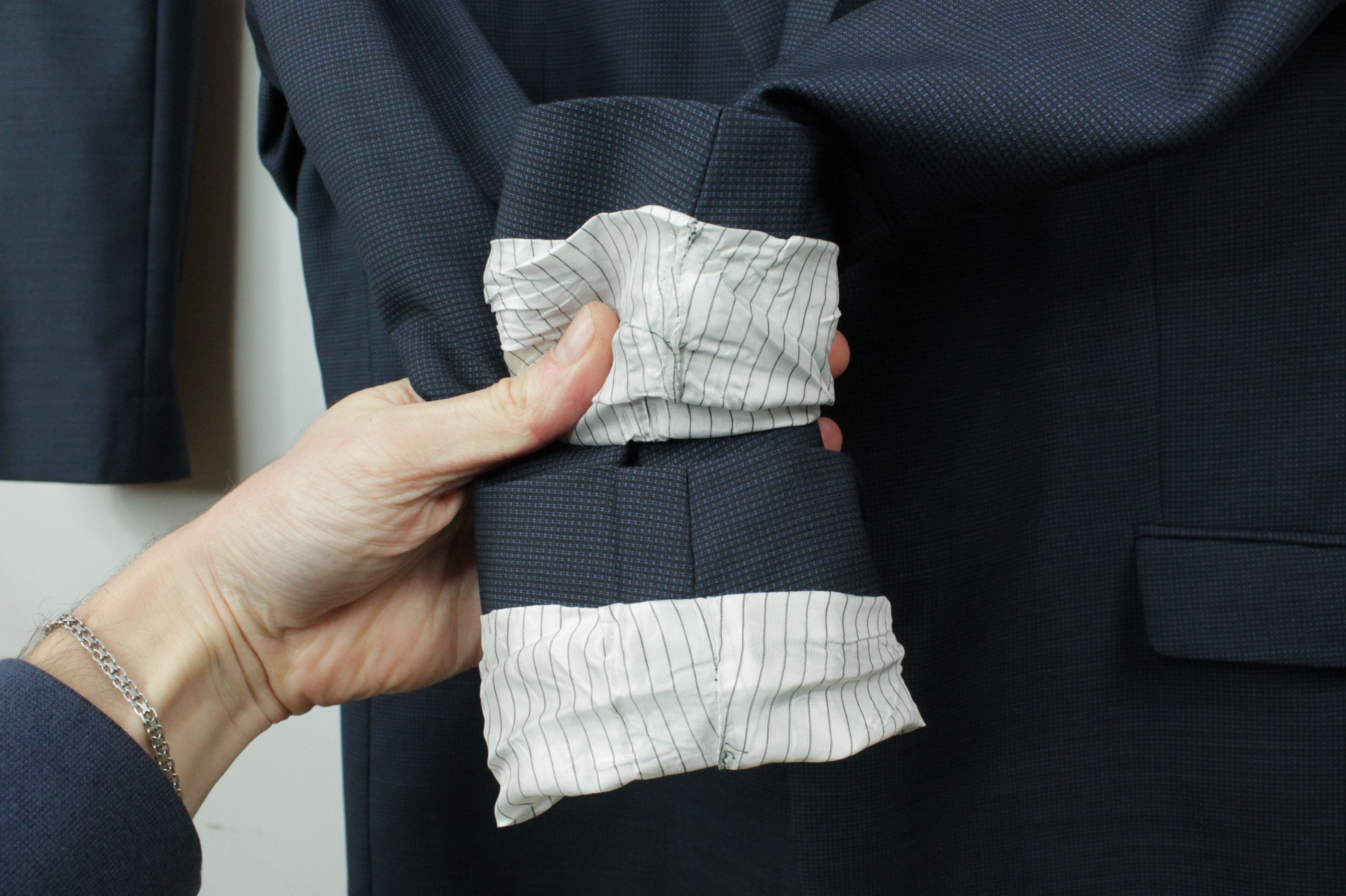 Strellson Strellson Allen Mercer Super 110' Wool Slim Fit Men's Suit Size 40R - 6 Thumbnail