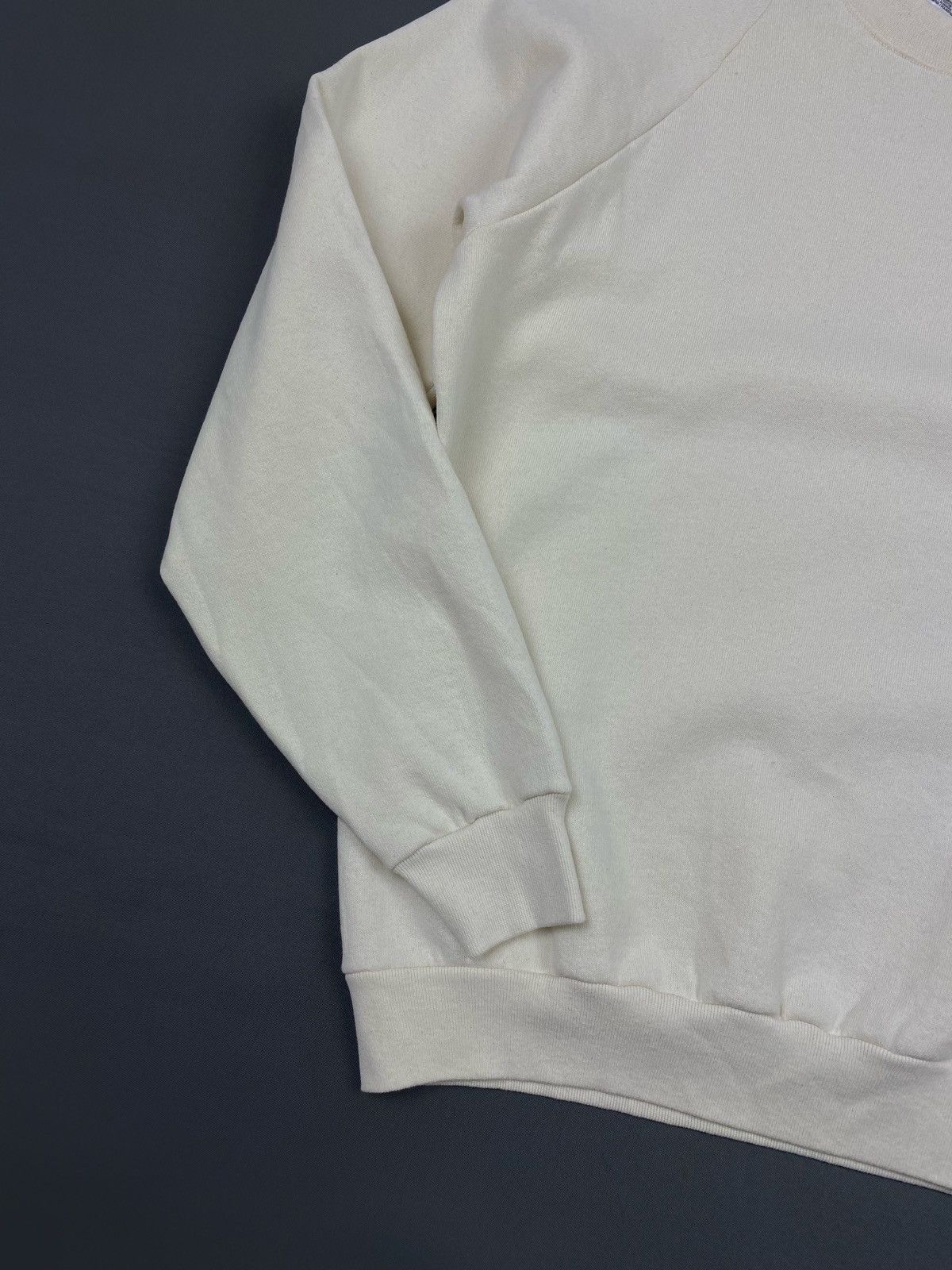 Vintage 1990’s Vintage Screen Stars Cream Basic Boxy Sweatshirt Size US M / EU 48-50 / 2 - 6 Thumbnail