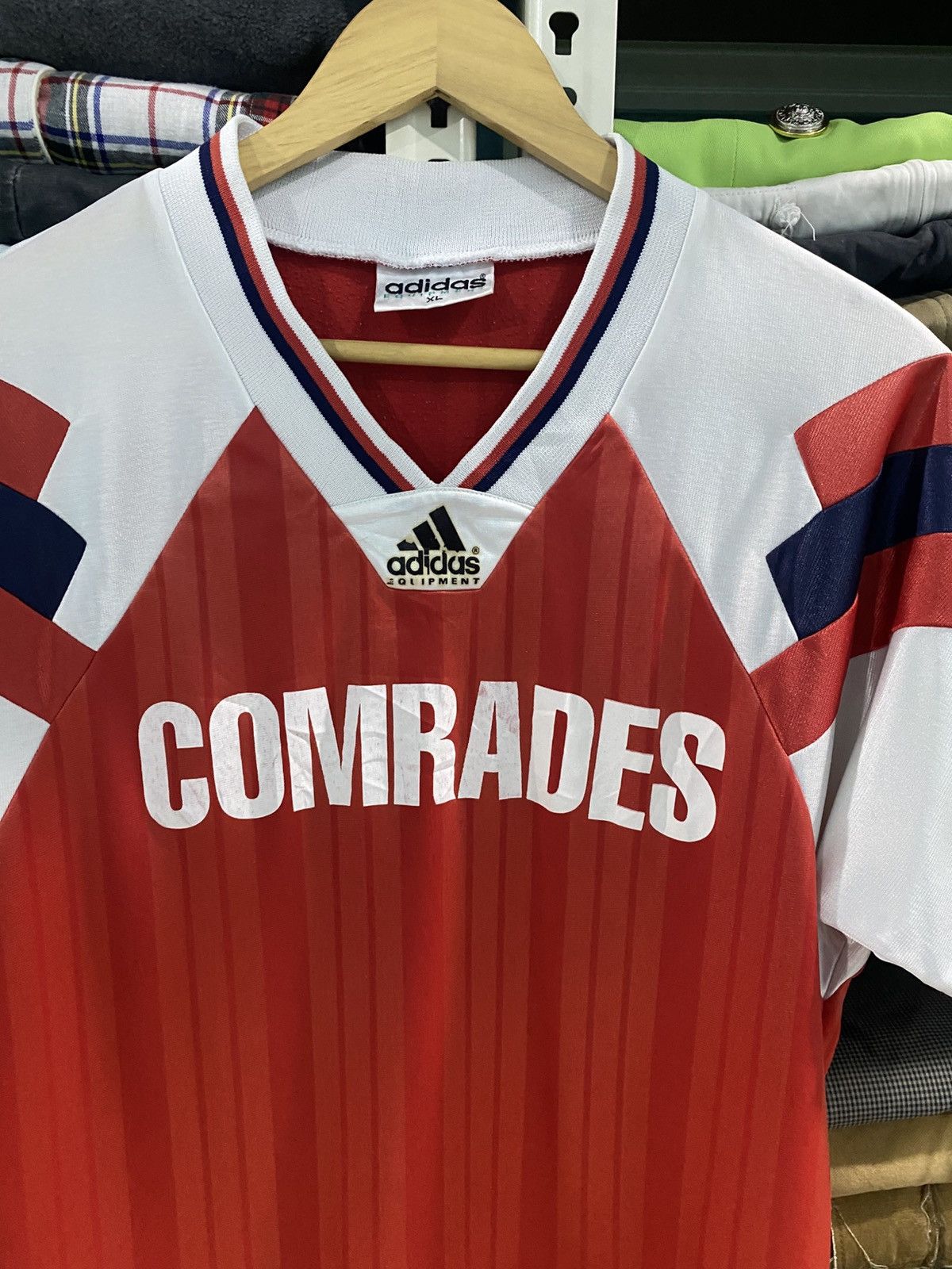 Adidas Vintage Adidas Equipment Arsenal Template Jersey 1994 Size US XL / EU 56 / 4 - 3 Thumbnail