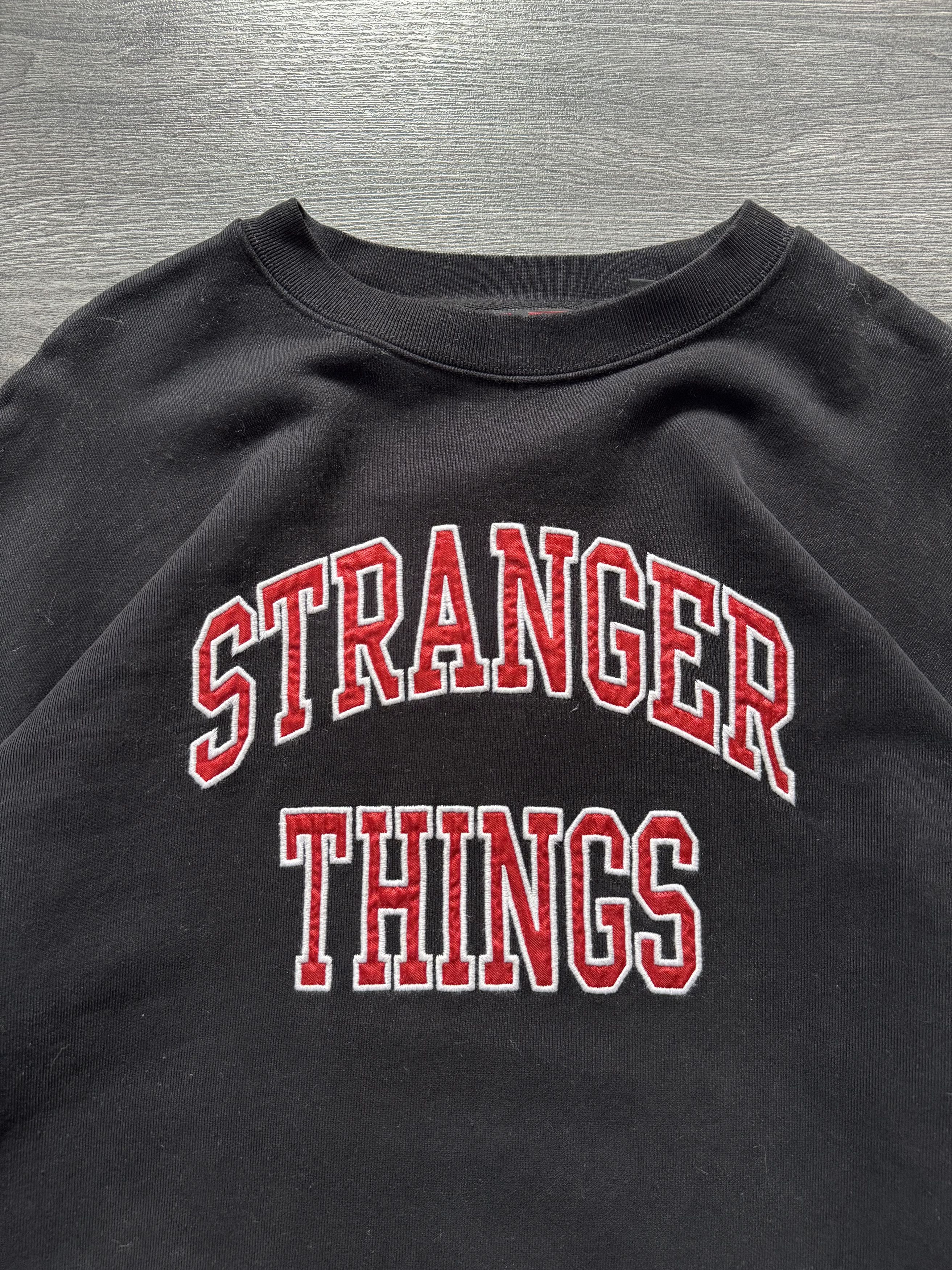 Levi's Levi’s x Stranger Things Collab Black Crewneck Sweatshirt Size US M / EU 48-50 / 2 - 4 Thumbnail