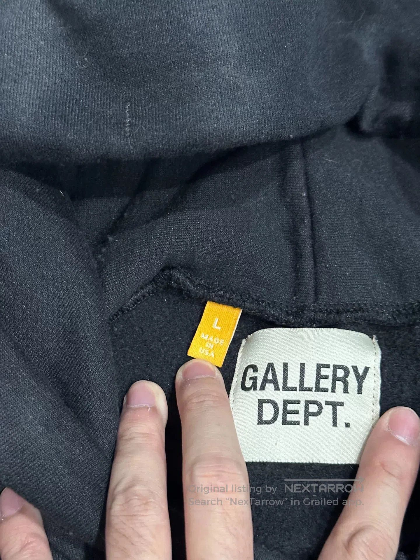 Gallery Dept. Gallery Dept Black Zip. Size US L / EU 52-54 / 3 - 7 Thumbnail