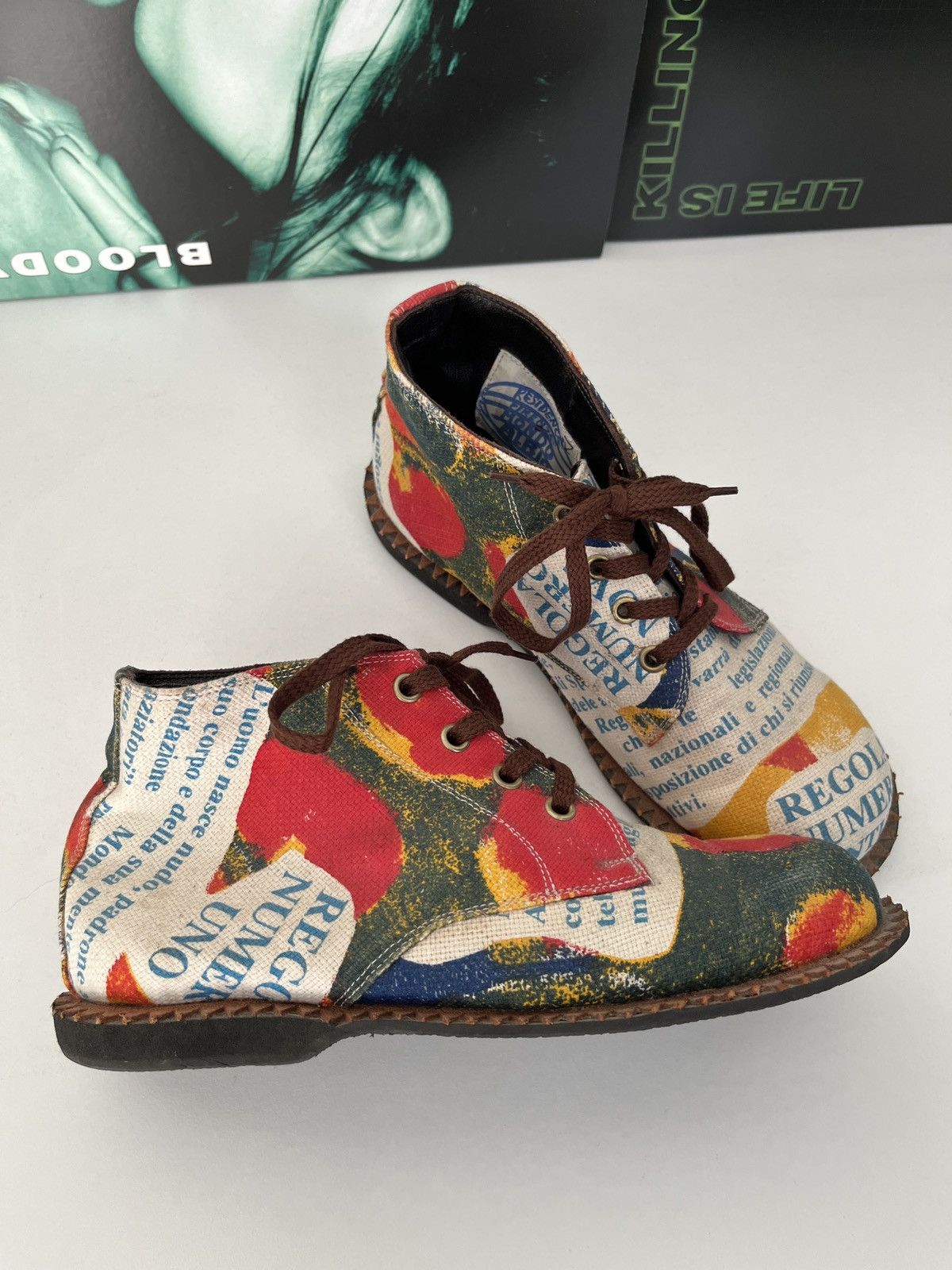Handmade mondo albion residence firenze hand made avant garde boots Size US 7 / IT 37 - 15 Thumbnail