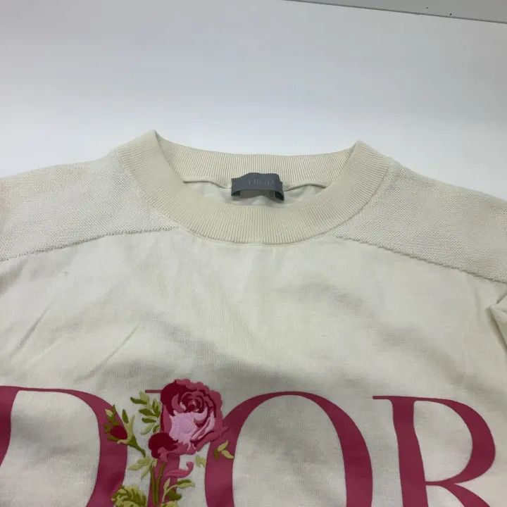 Dior Dior Dior FW22 Logo Rose Knit Sweater for Men 0079-2507 Size US M / EU 48-50 / 2 - 7 Thumbnail