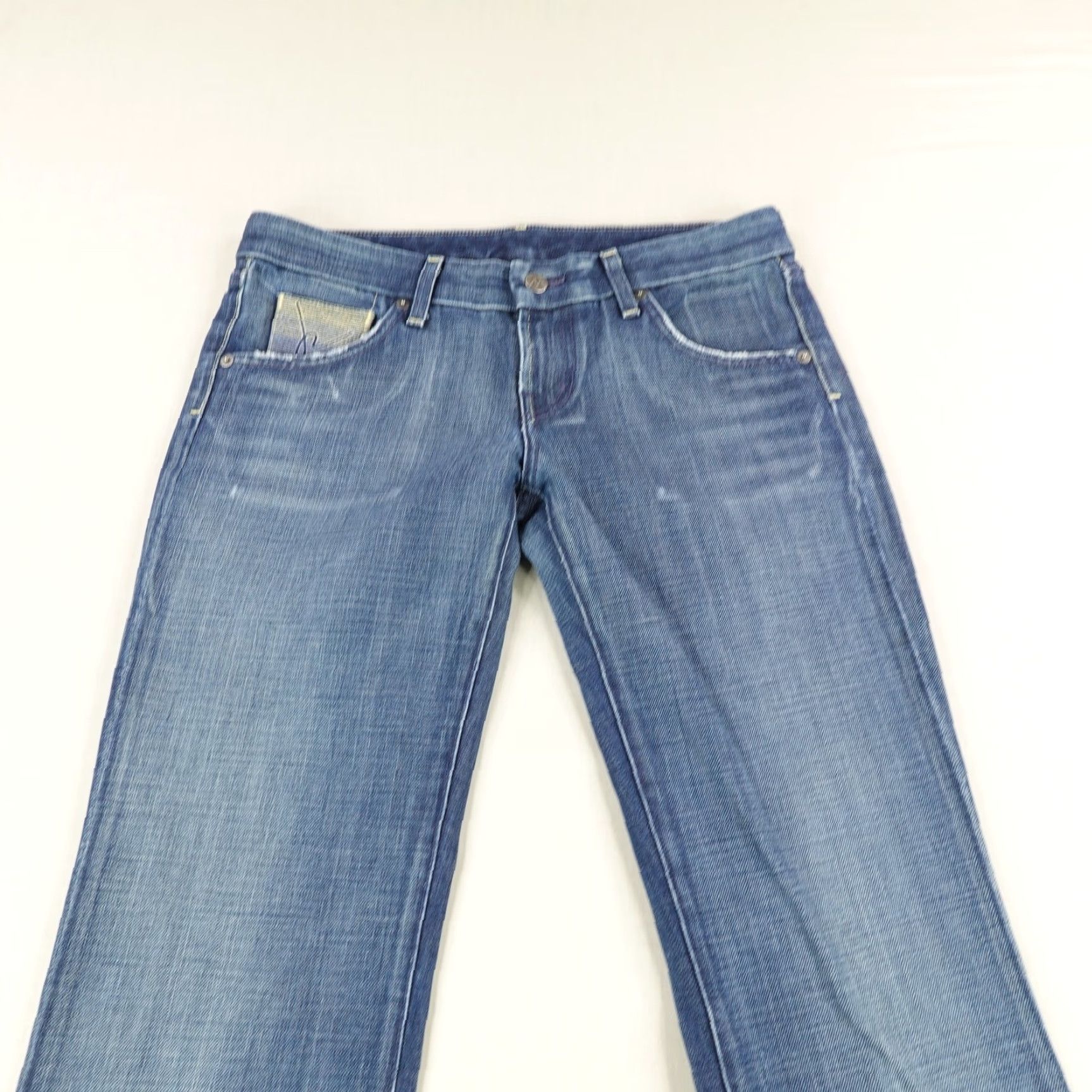 Citizens Of Humanity VINTAGE Citizens of Humanity Jeans Womens 29 Blue Denim Flare Leg Low Rise 100% Cotton Made USA Womens Jeans Size 29" - 2 Thumbnail