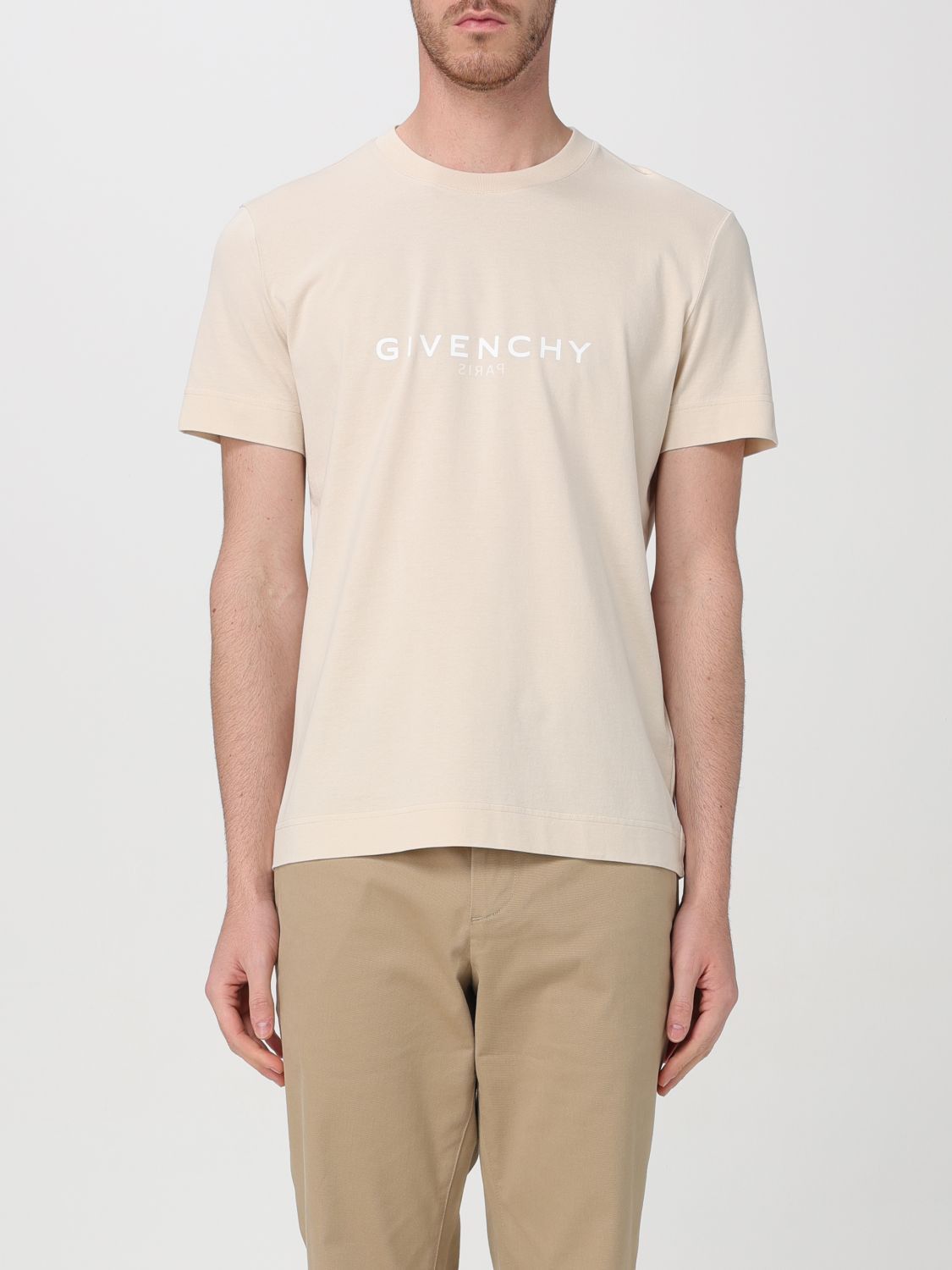 image of Givenchy T-Shirt Men Grey (Size 2XL)