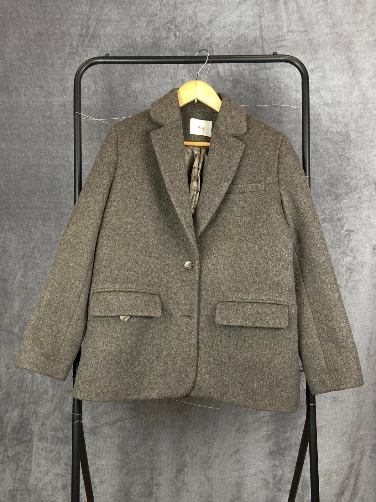 Other MLE Grey Coat XS Minimalist Vintage Classic Size US XS / EU 42 / 0 - 1 Thumbnail