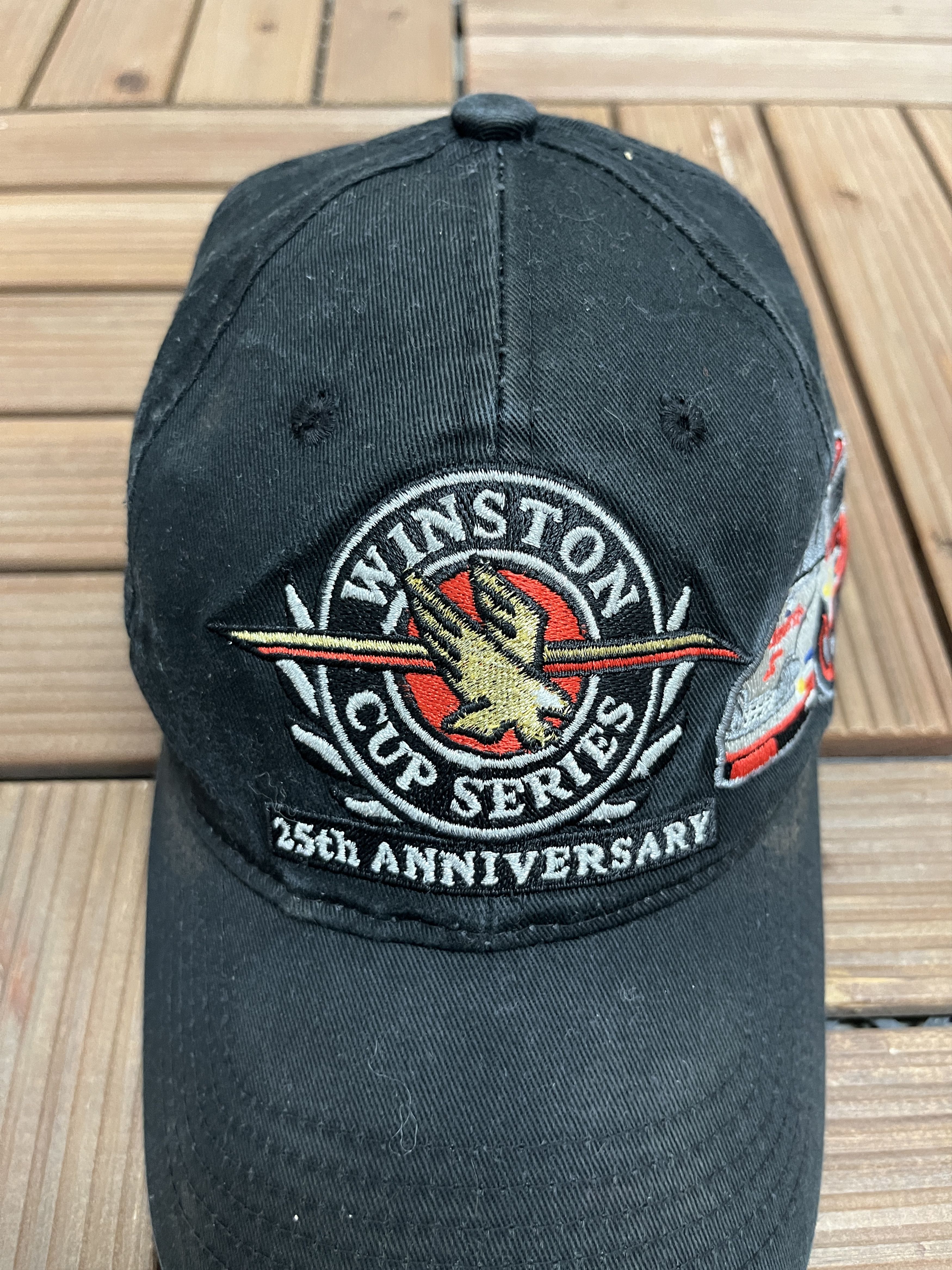 Vintage NASCAR Winston Cup Series 25th Anniversary Vintage Hat Cap Size ONE SIZE - 3 Thumbnail