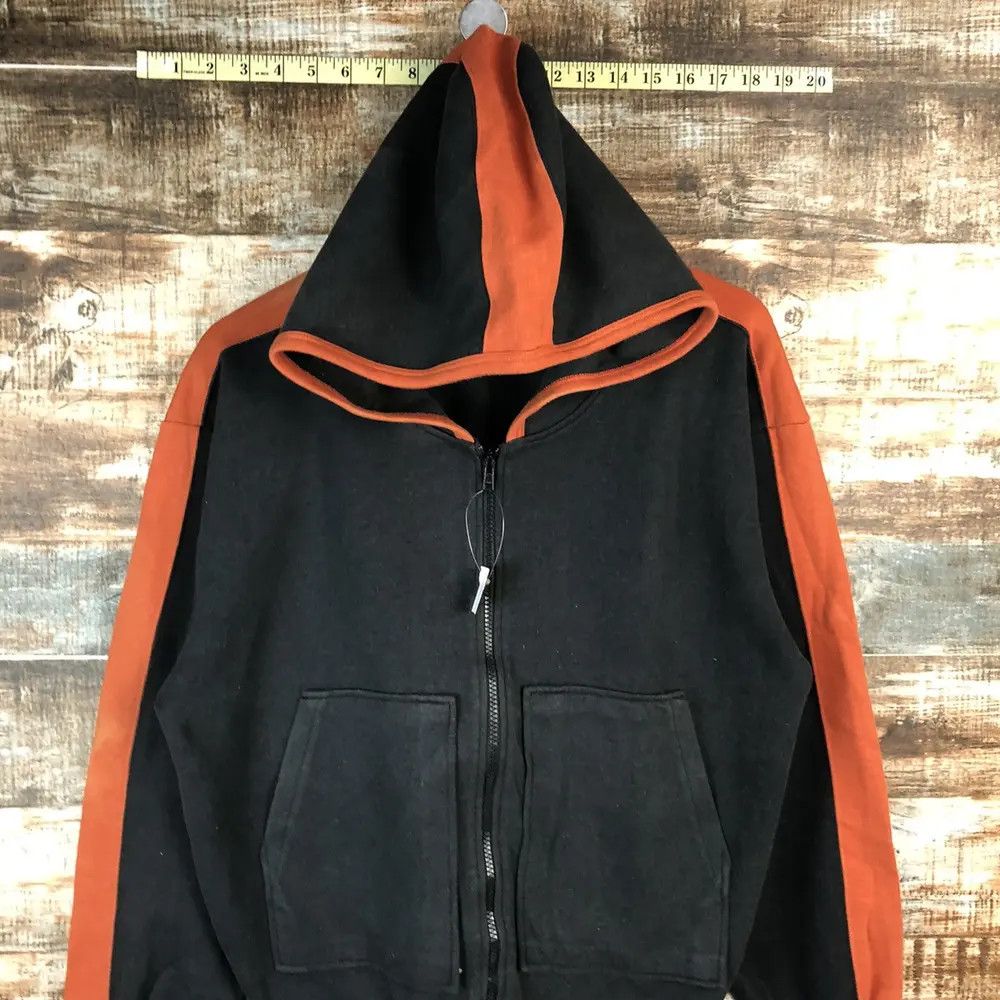 Mr. Junko Mr Junko vintage faded Black Orange Hoodie #A1515 Size US M / EU 48-50 / 2 - 8 Thumbnail