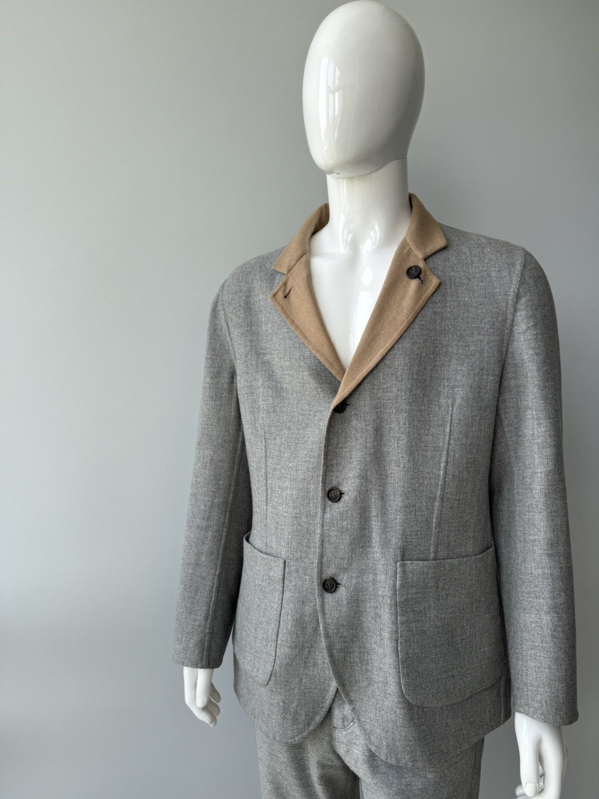 Brunello Cucinelli RPR $5k New! Brunello Cucinelli Cashmere Reversible Jacket Size US M / EU 48-50 / 2 - 10 Thumbnail