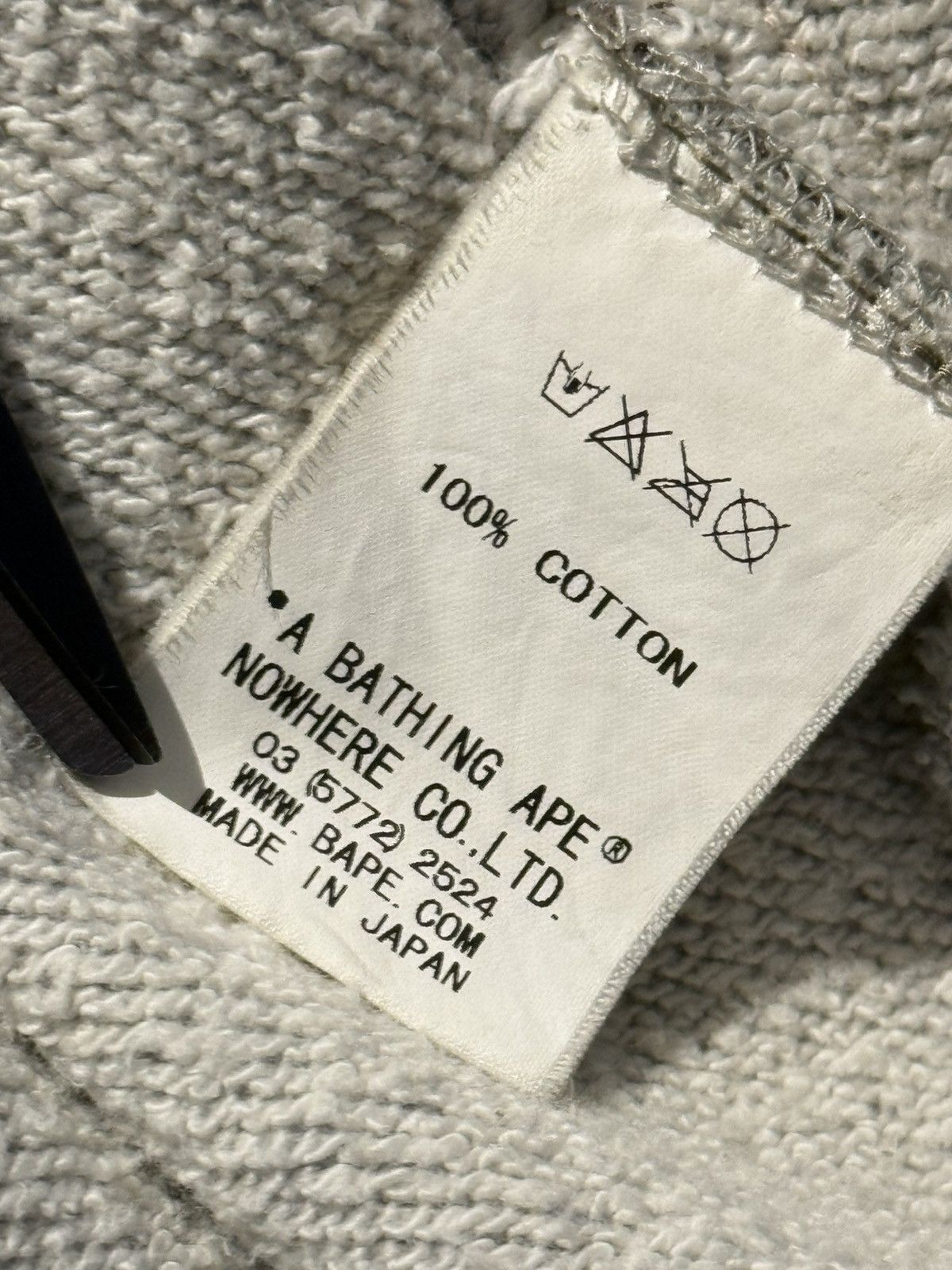 Bape OG Bape Bapesta star hoodie full zip grey/ brown size L Size US L / EU 52-54 / 3 - 4 Thumbnail