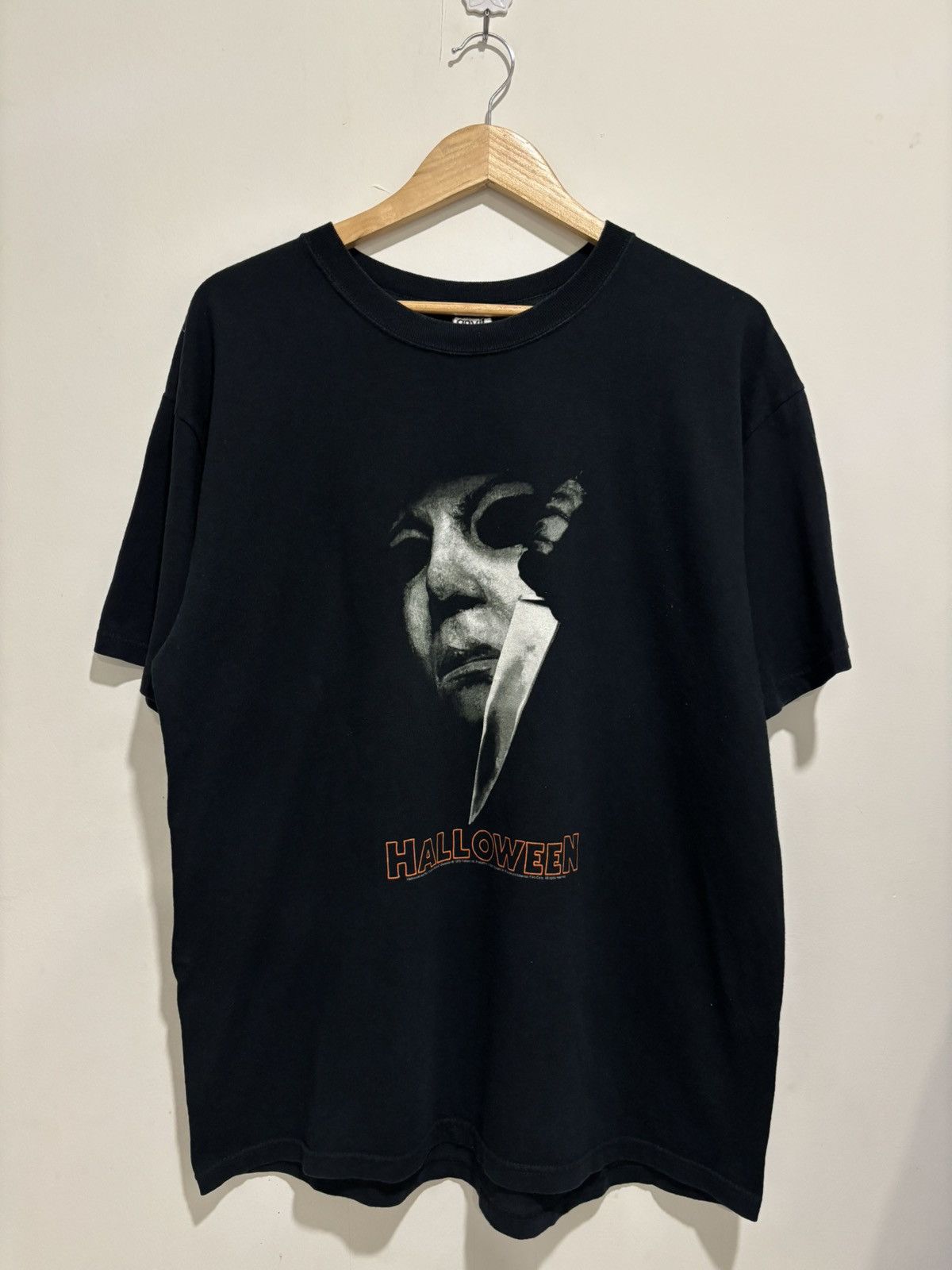 Vintage Vintage 2005 Halloween Movie Promo Tee Size US XL / EU 56 / 4 - 1 Thumbnail