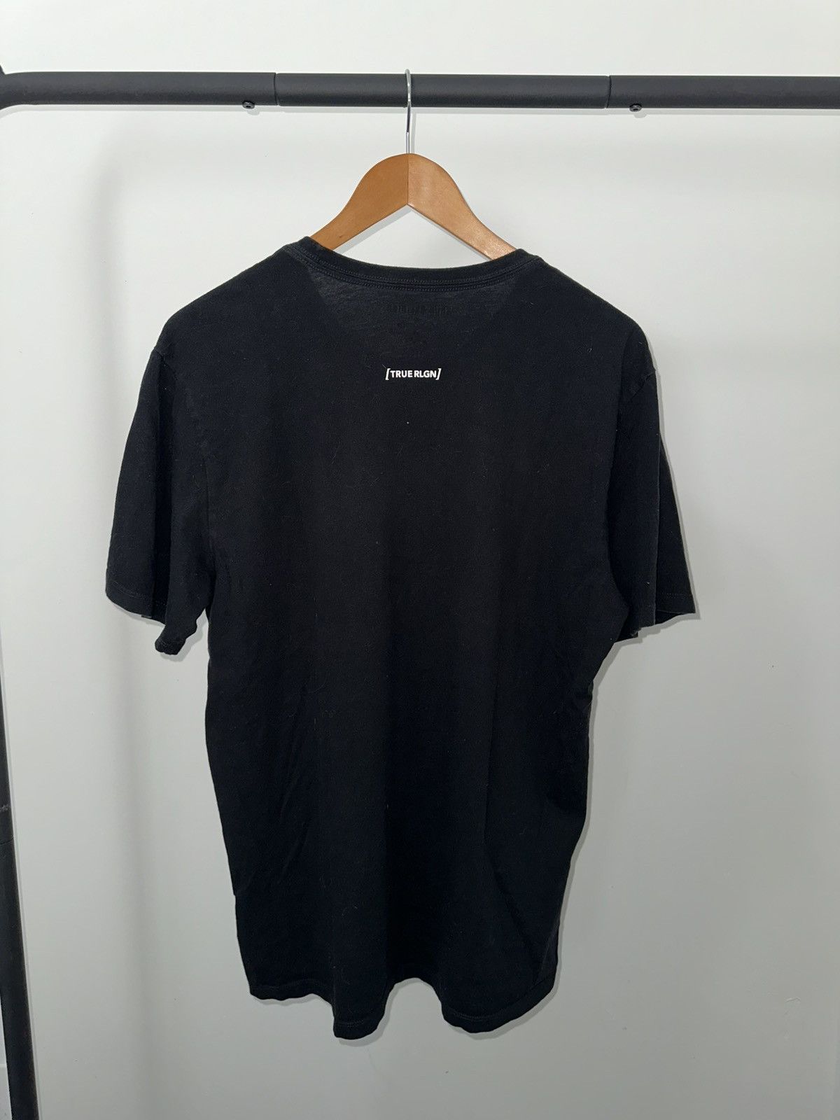 True Religion True Religion black tee with flaming $ abstract graphic tee Size L / US 10 / IT 46 - 3 Thumbnail