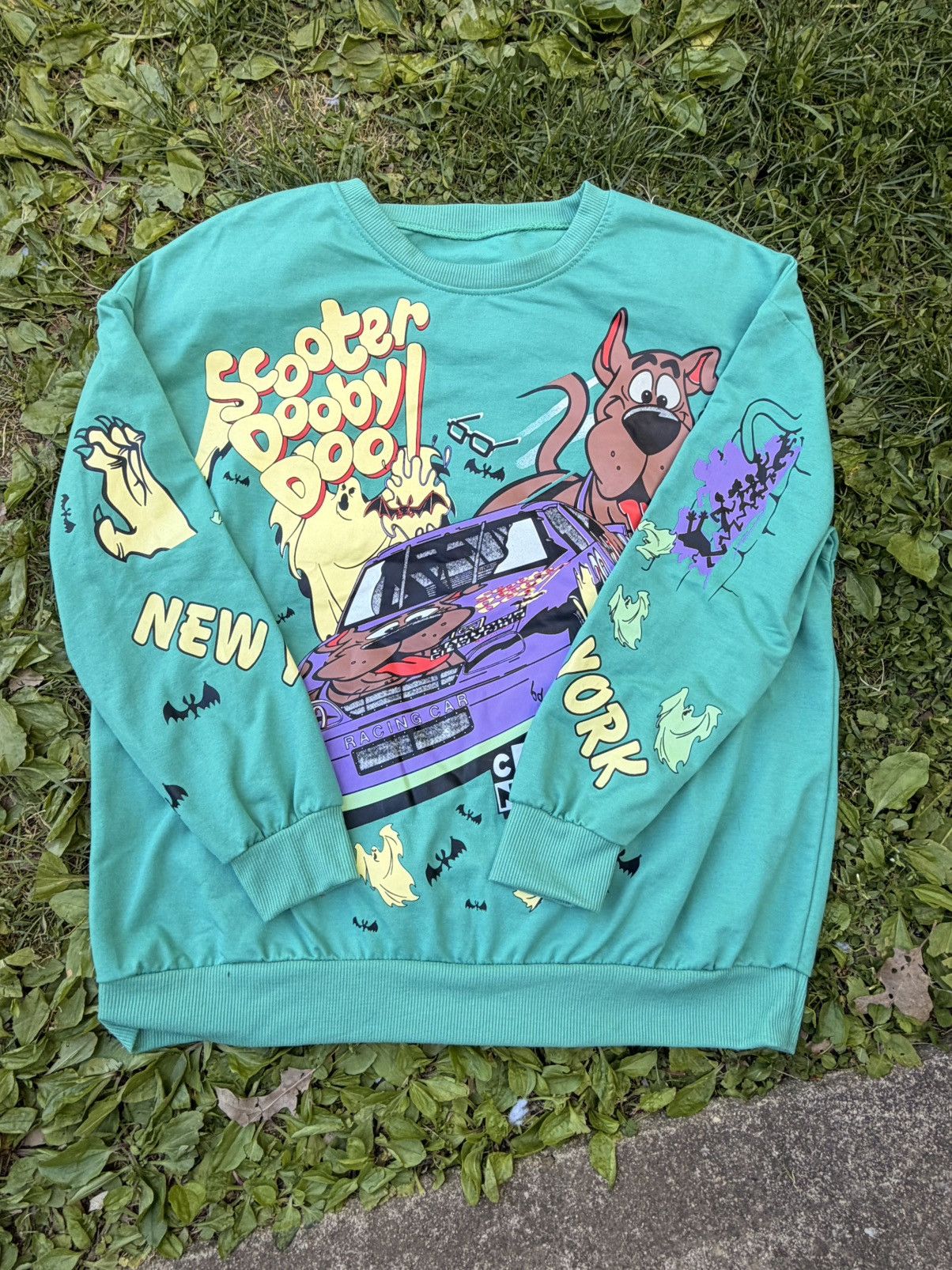 Cartoon Network VTG Cartoon Network Scooby Doo Race Car Long Sleeve Large Size US XL / EU 56 / 4 - 2 Thumbnail