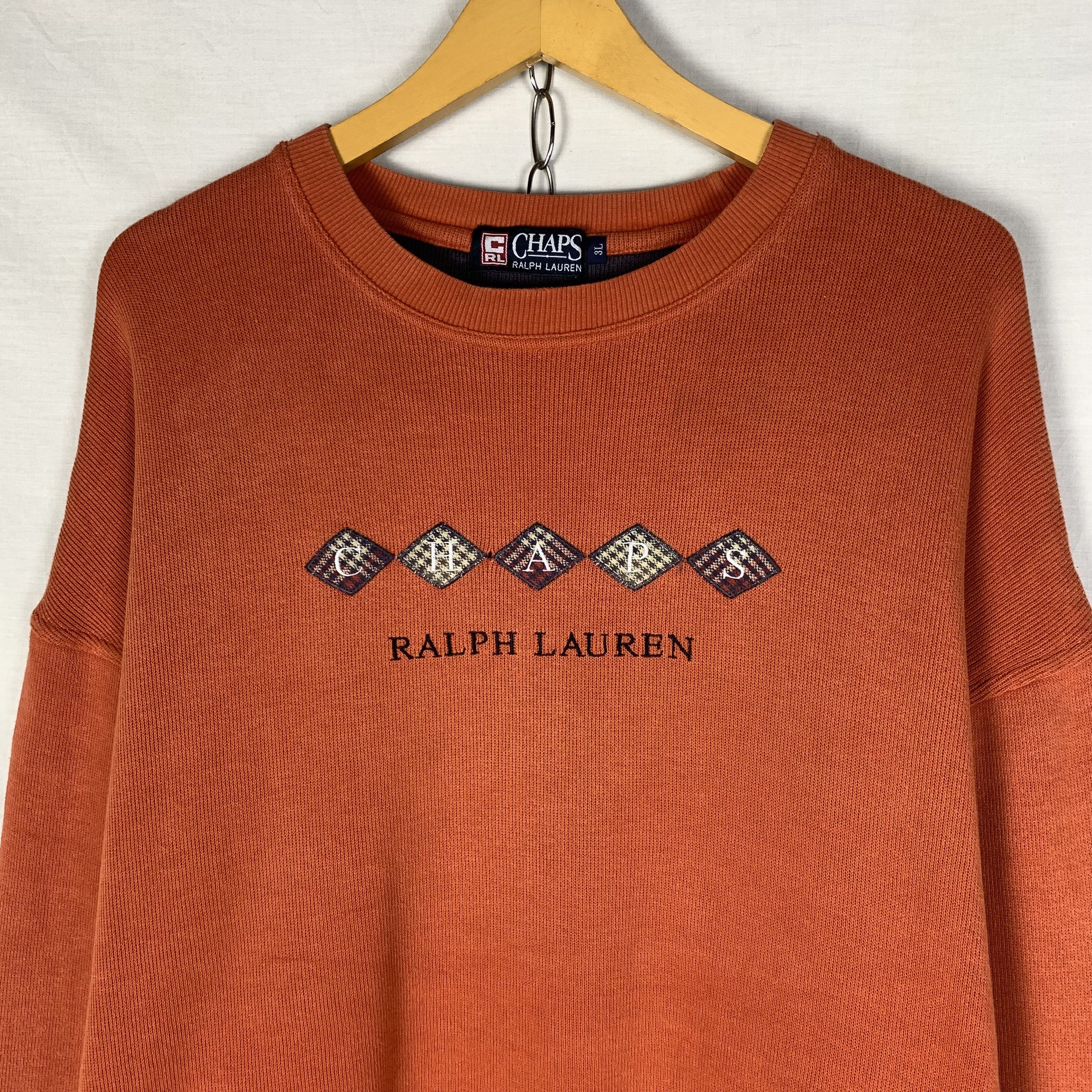 Chaps Ralph Lauren Vintage Chaps Ralph Lauren Sweatshirt Crewneck Size US XXL / EU 58 / 5 - 2 Thumbnail