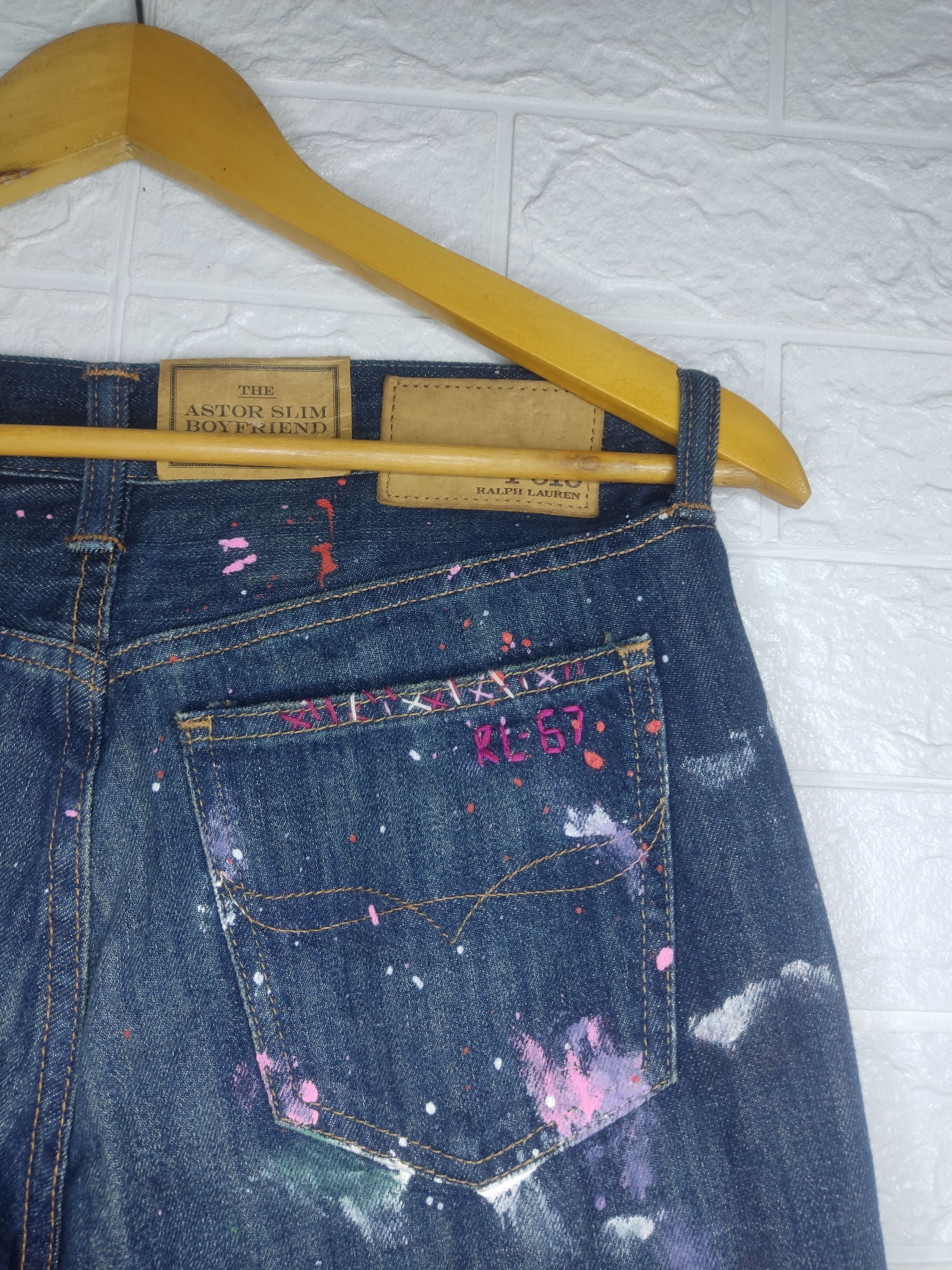 Polo Ralph Lauren Polo By Ralph Lauren Painted Pants Size 25" / US 0 / IT 36 - 7 Thumbnail